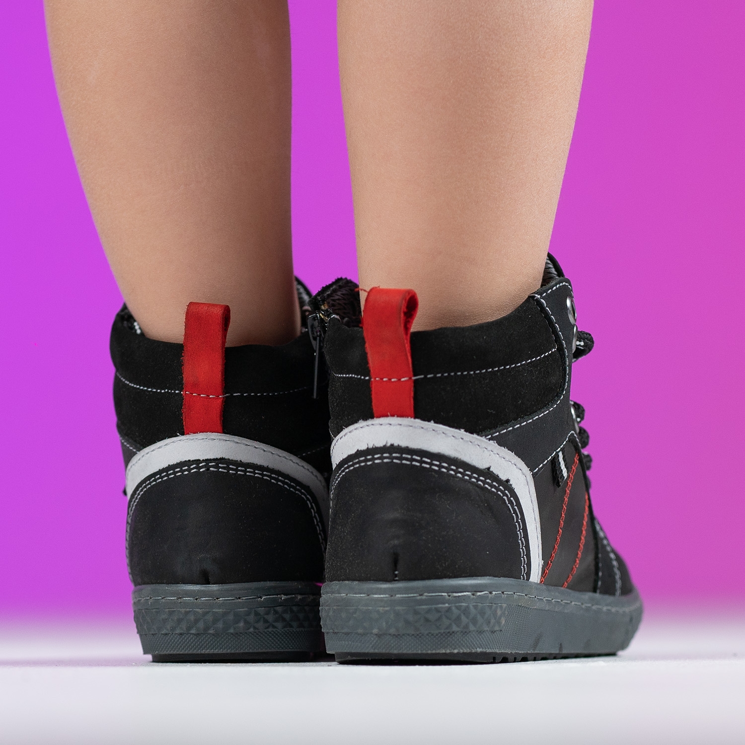 Children's boots PONKI TARKO BLACK №26-30, №31-36