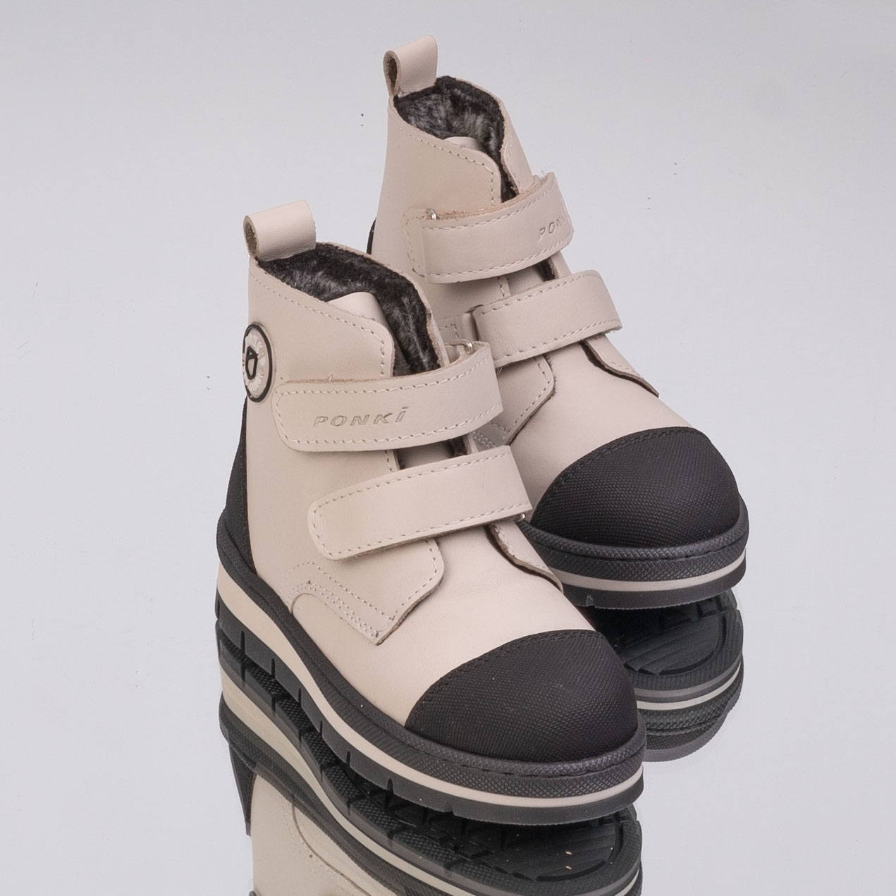 Children's boots PONKI VILGEFORTZ Beige №31-36