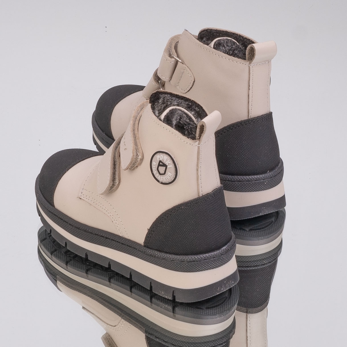 Children's boots PONKI VILGEFORTZ Beige №31-36