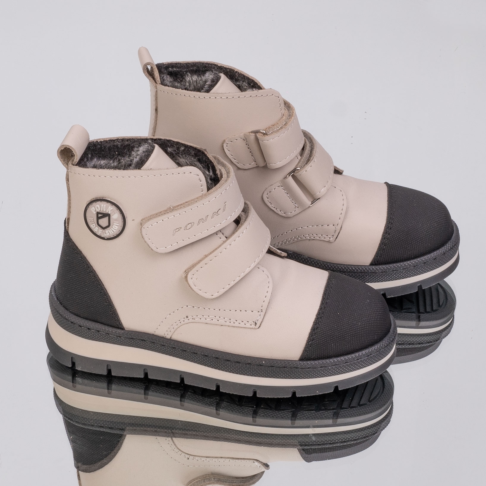 Children's boots PONKI VILGEFORTZ Beige №31-36