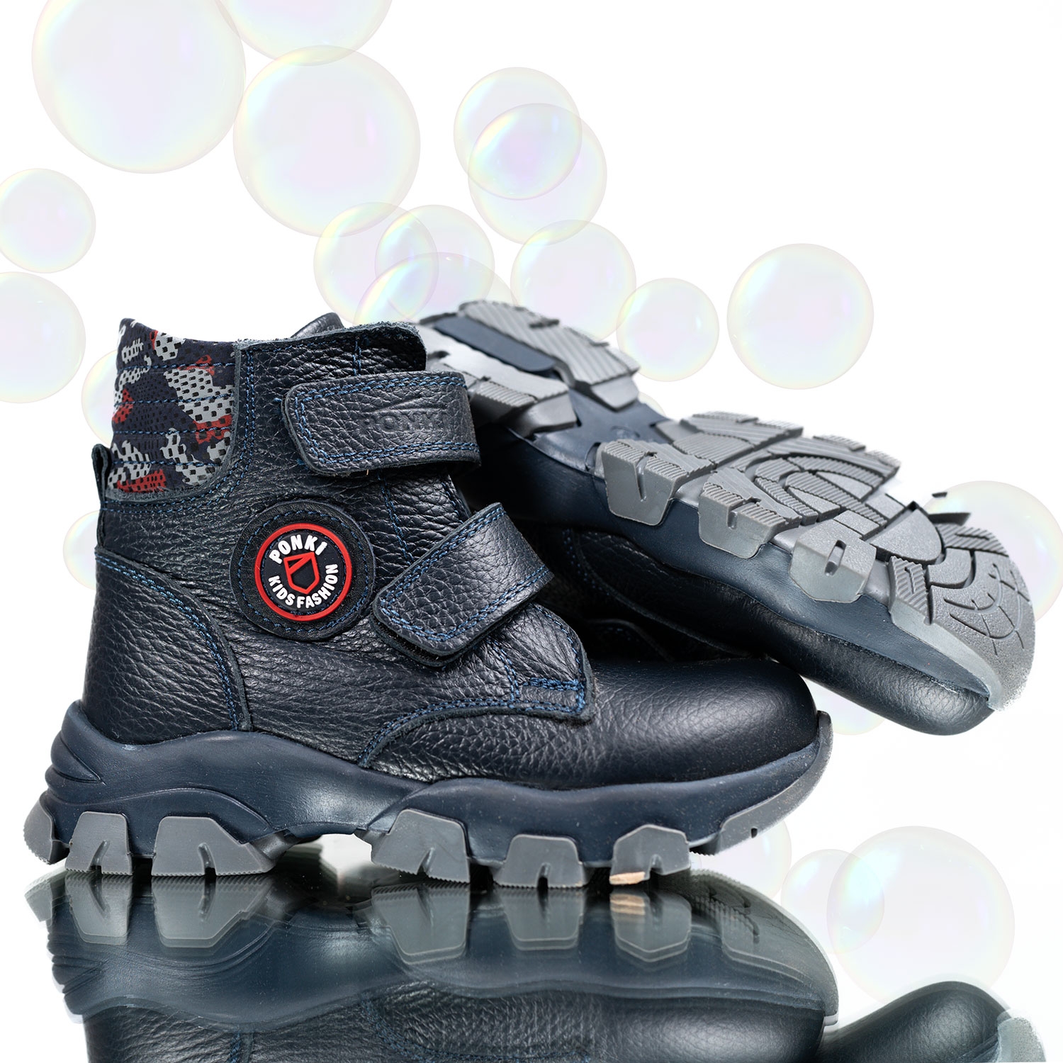 Children's boots PONKI Warrior Darkblue 26-30