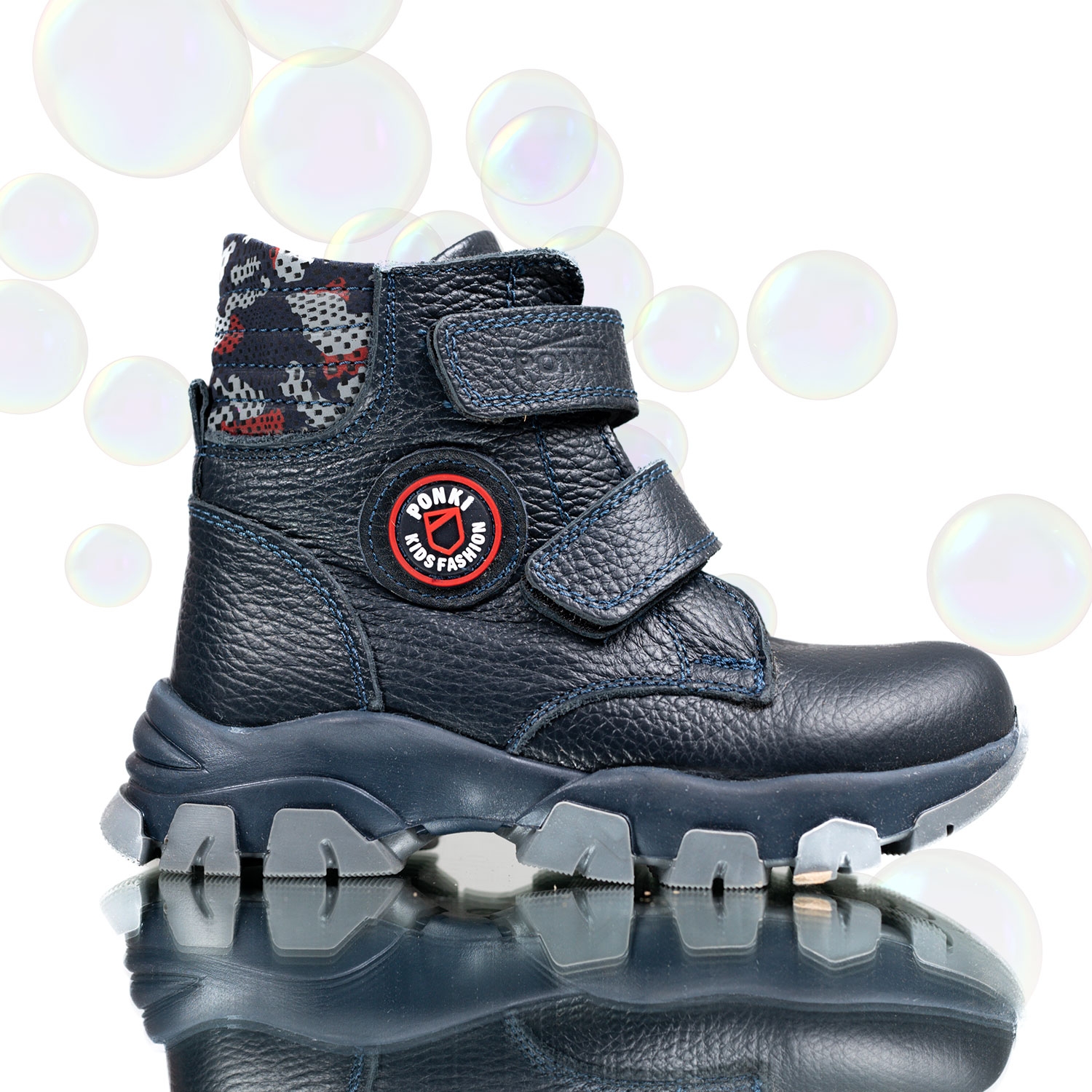 Children's boots PONKI Warrior Darkblue 26-30