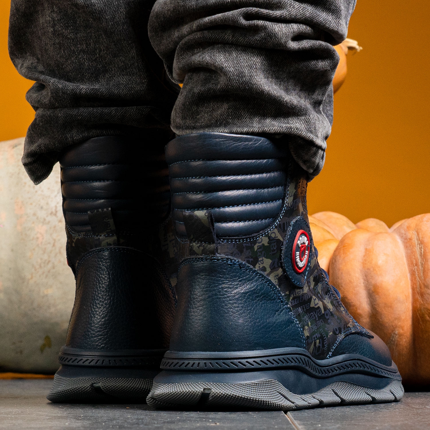 Children's boots PONKI Warrior Darkblue №31-36