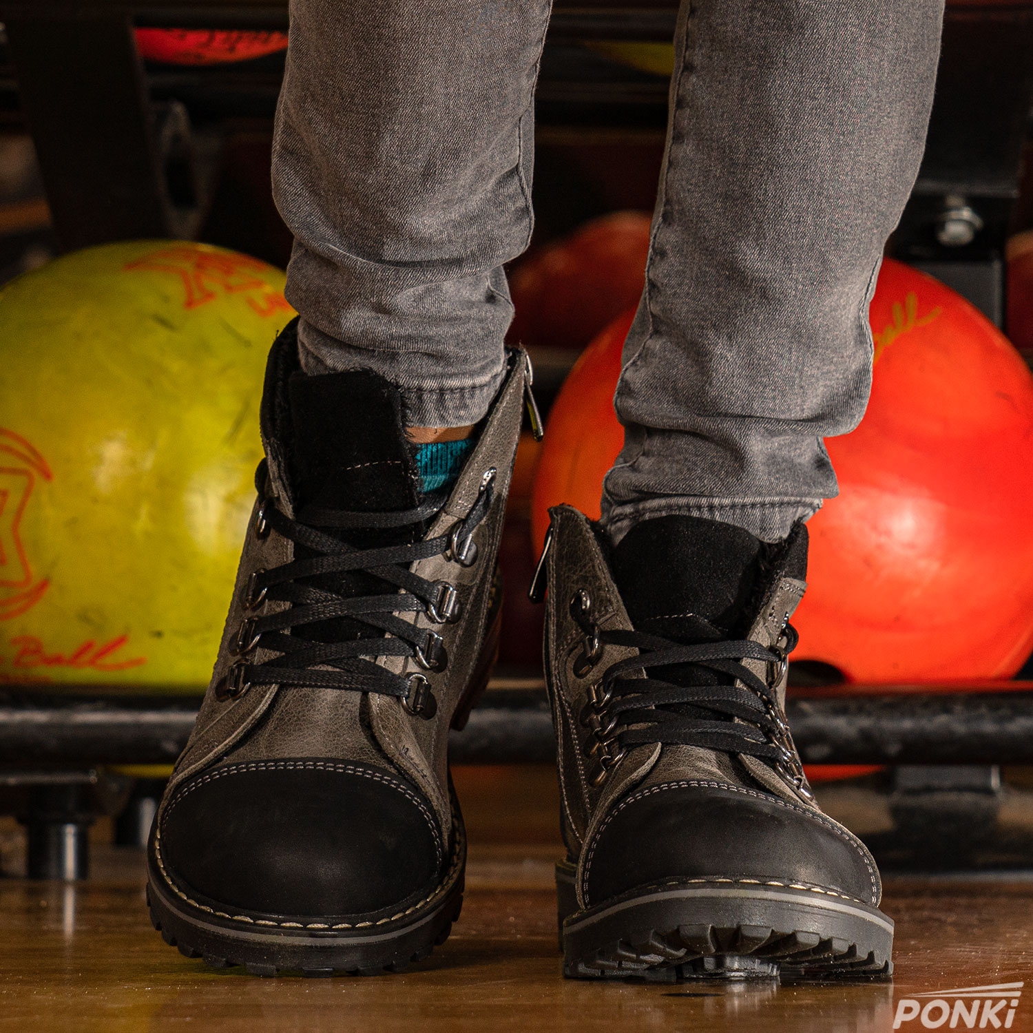Children's boots PONKI WINTER ELEGANTO Black №31-36