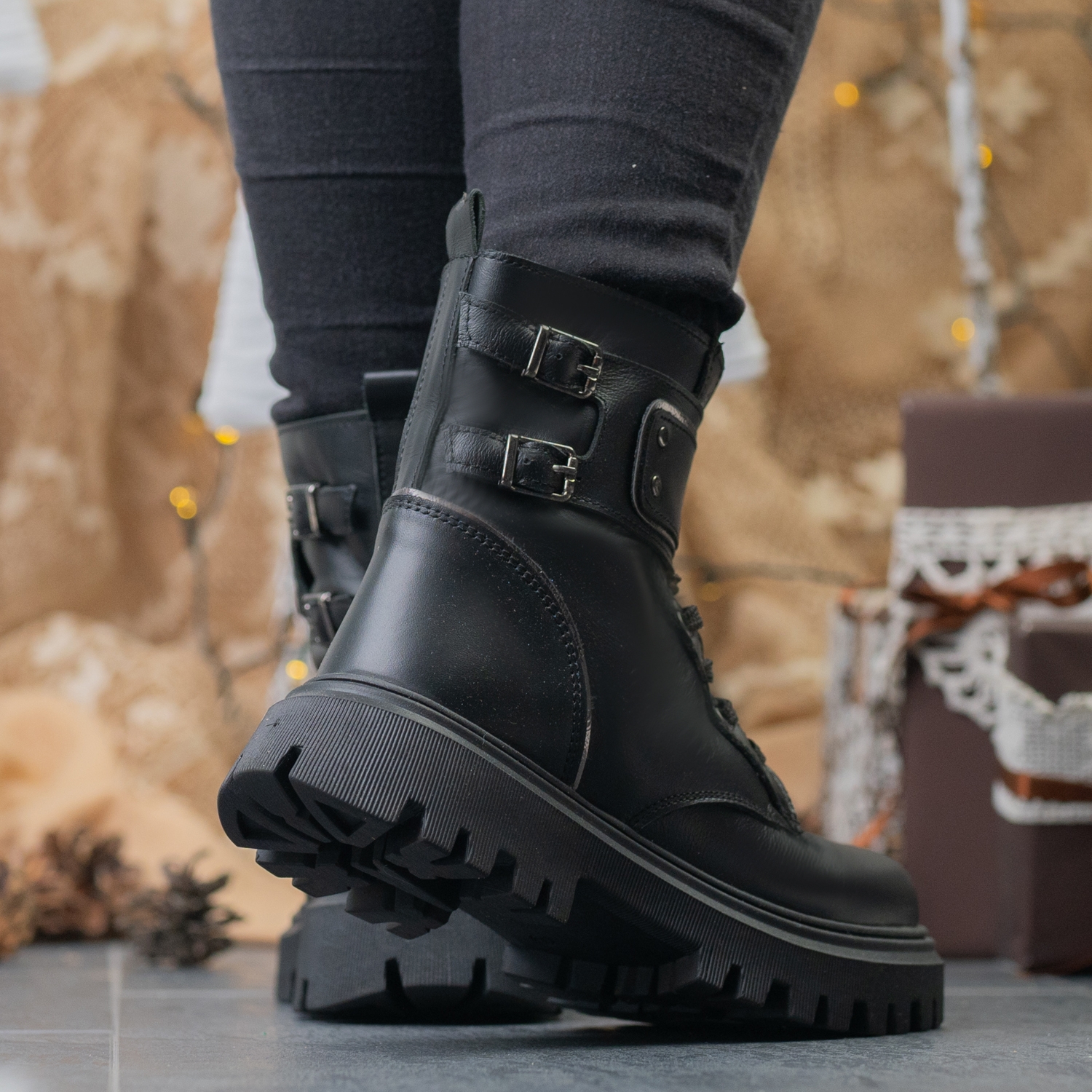 Children's boots PONKI Yoriko Black №31-36
