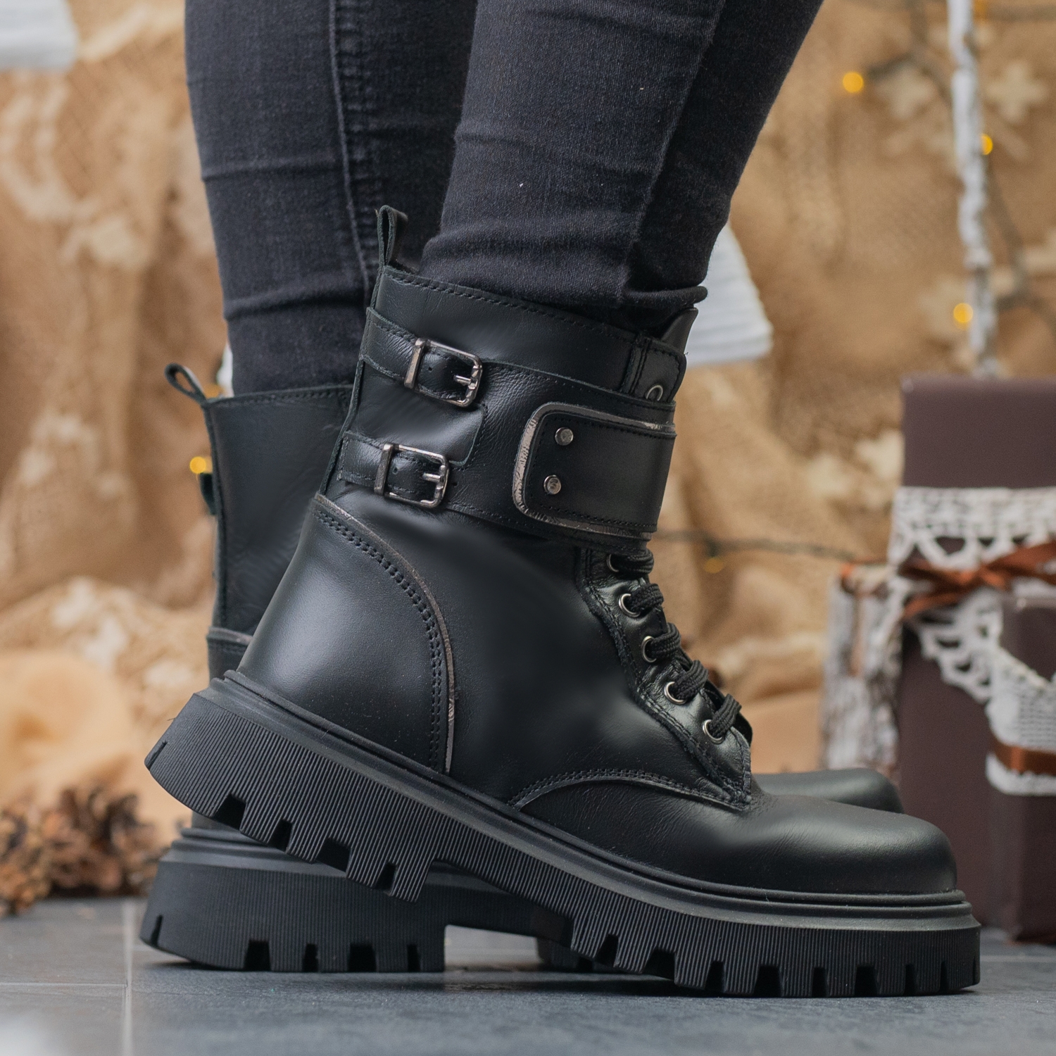 Children's boots PONKI Yoriko Black №31-36