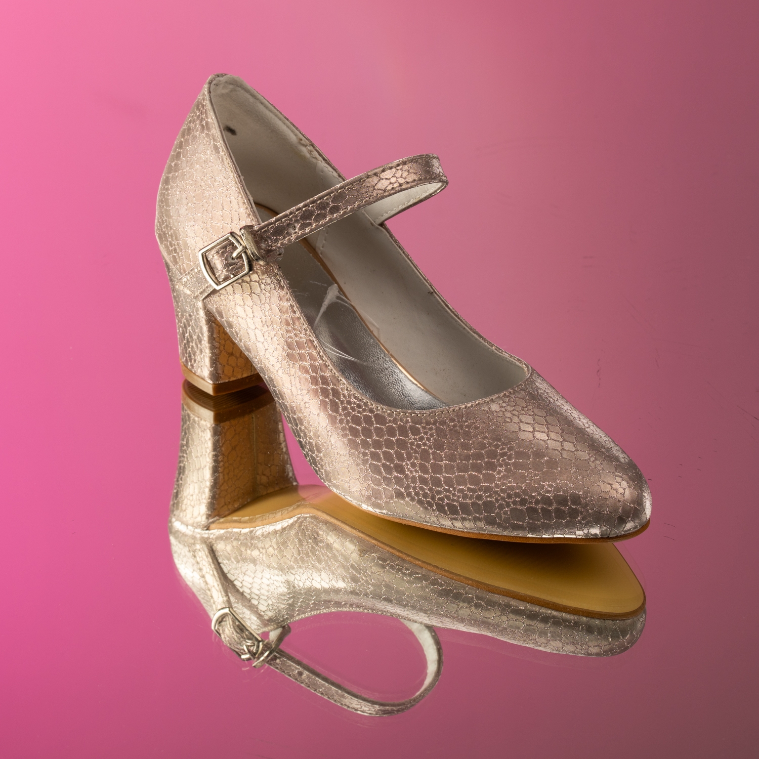 Children’s Formal Heeled Shoes PONKI Ricercato Powder №31-36