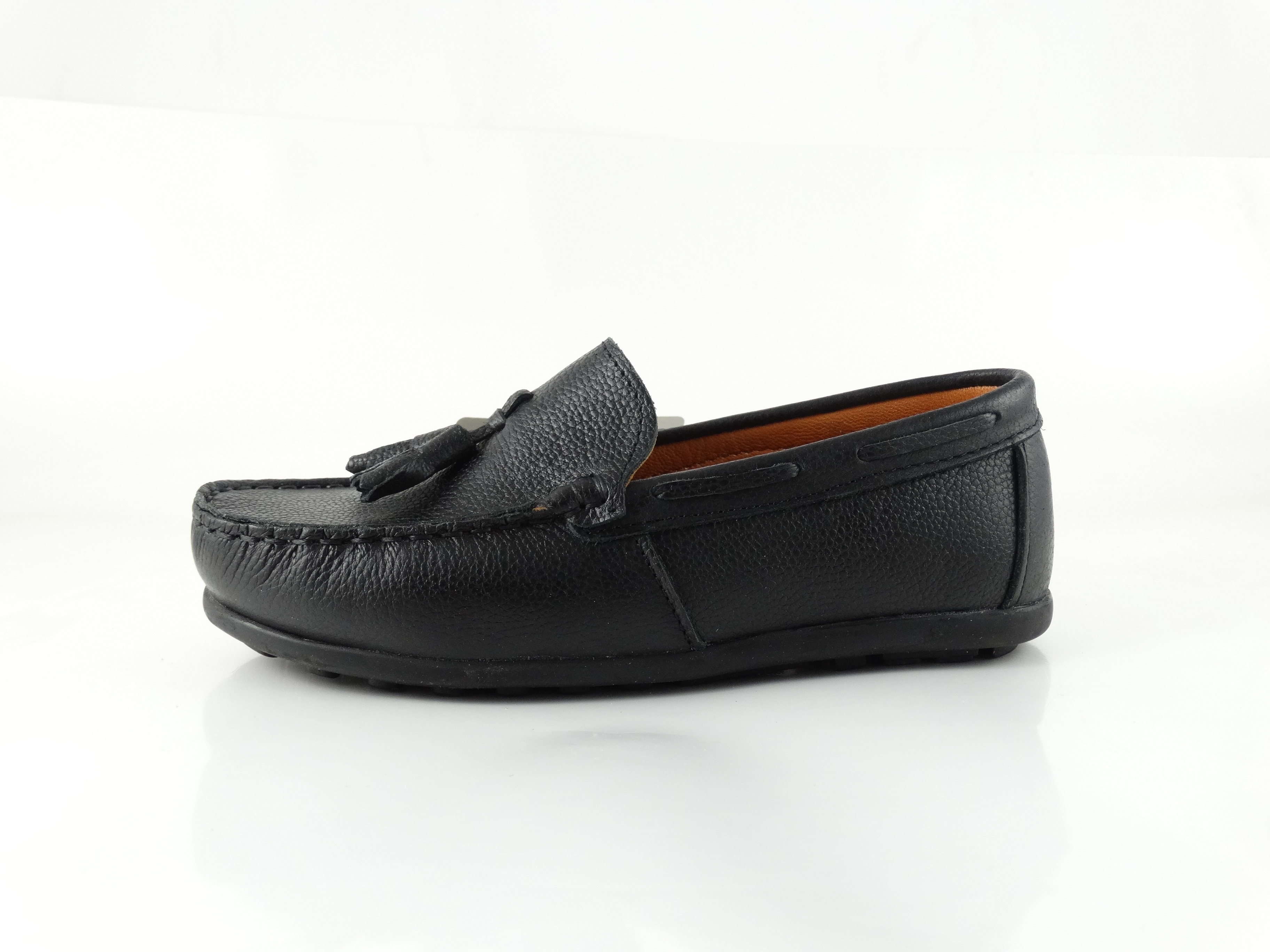 Children's moccasins PONKI ELEGANTE Black №36-39