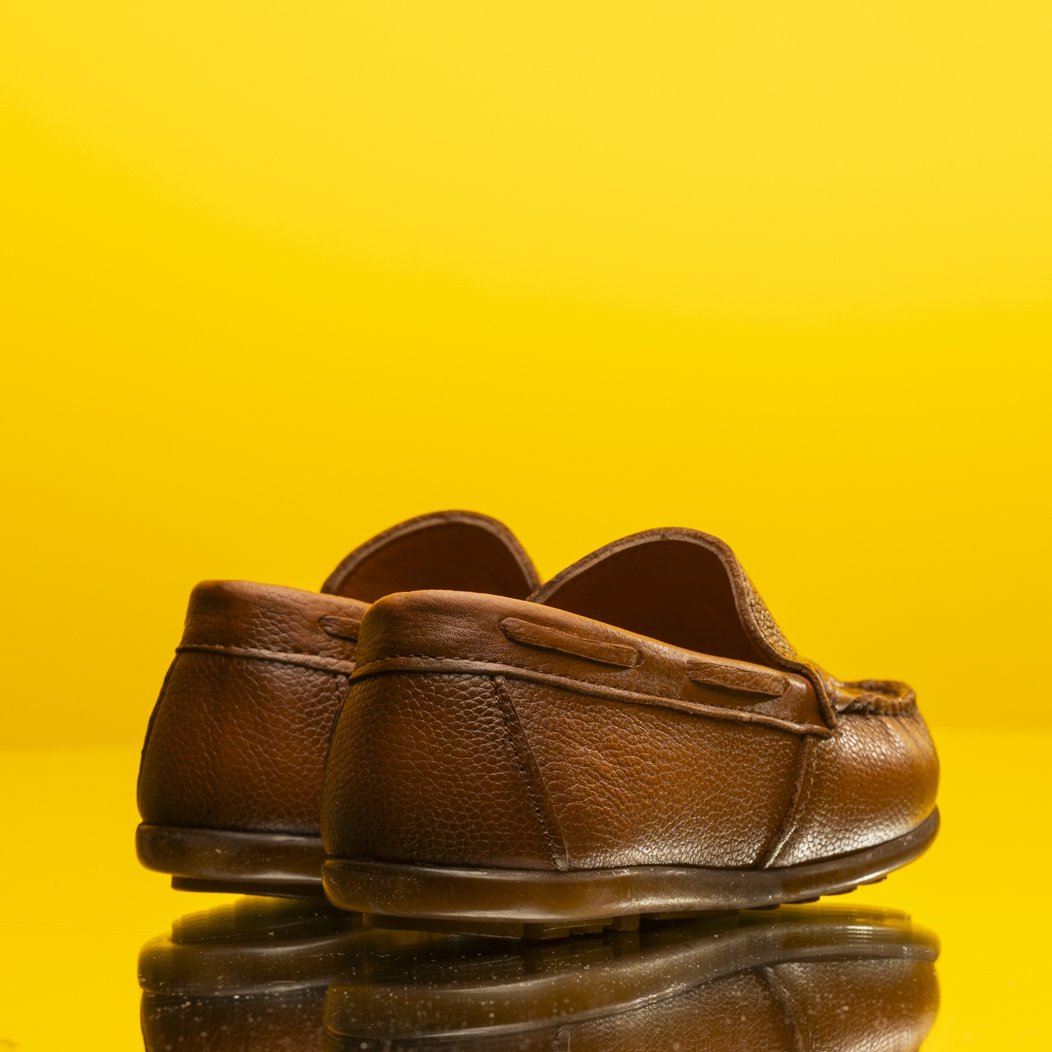 Children's moccasins PONKI ELEGANTE BROWN №26-30