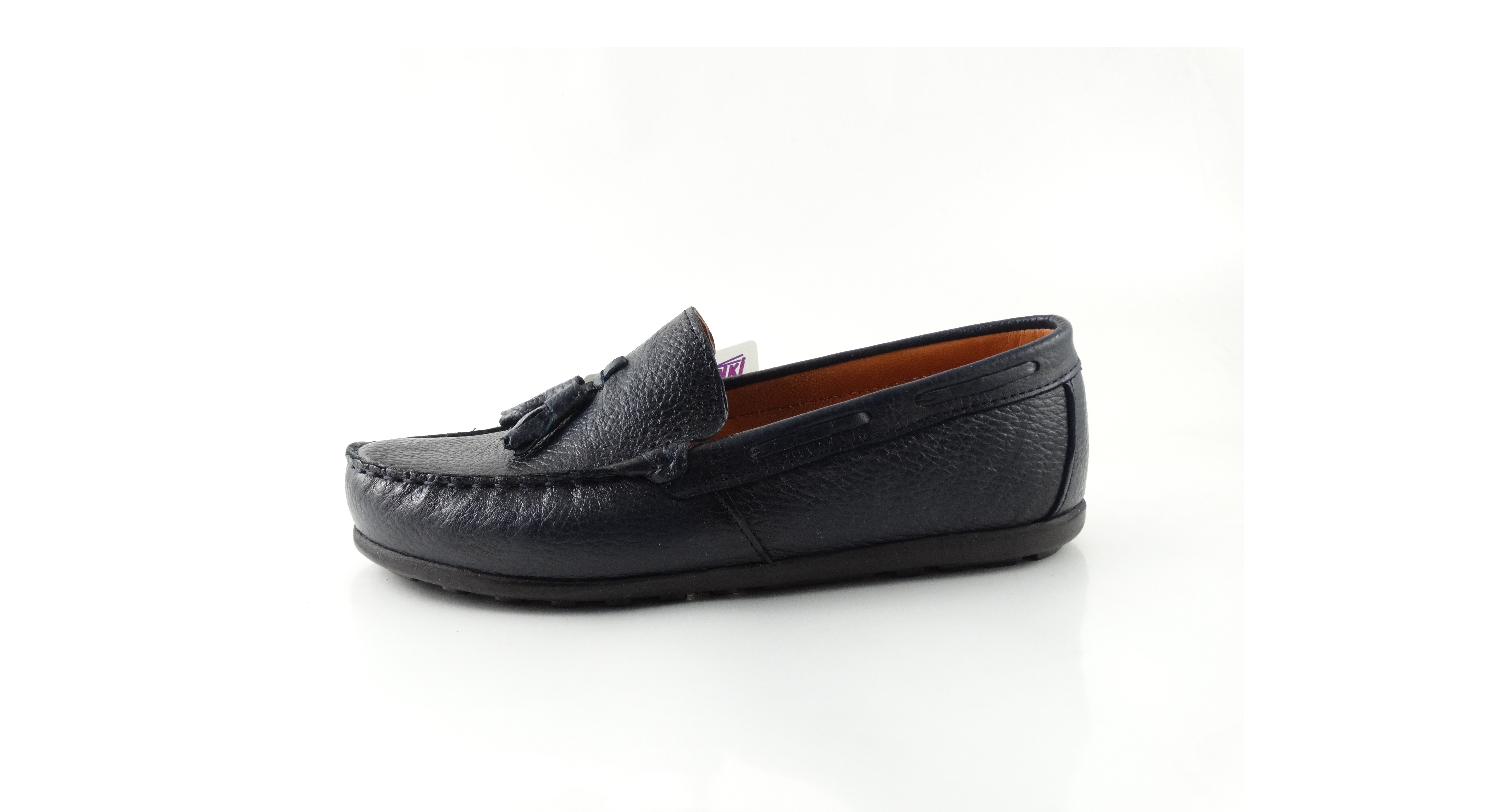 Children's moccasins PONKI ELEGANTE Darkblue №36-39
