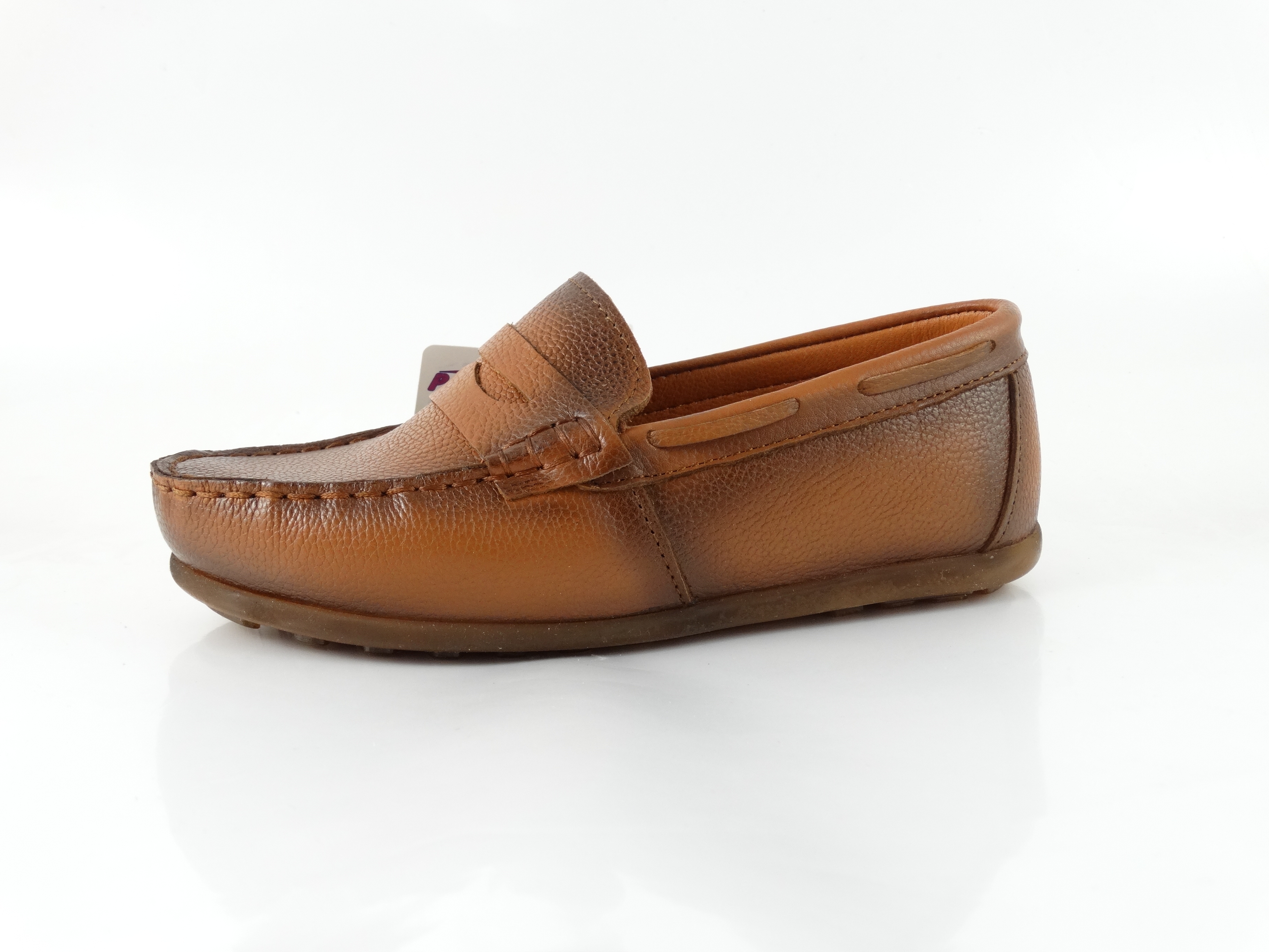 Children's moccasins PONKI GLASSES Brown №36-39