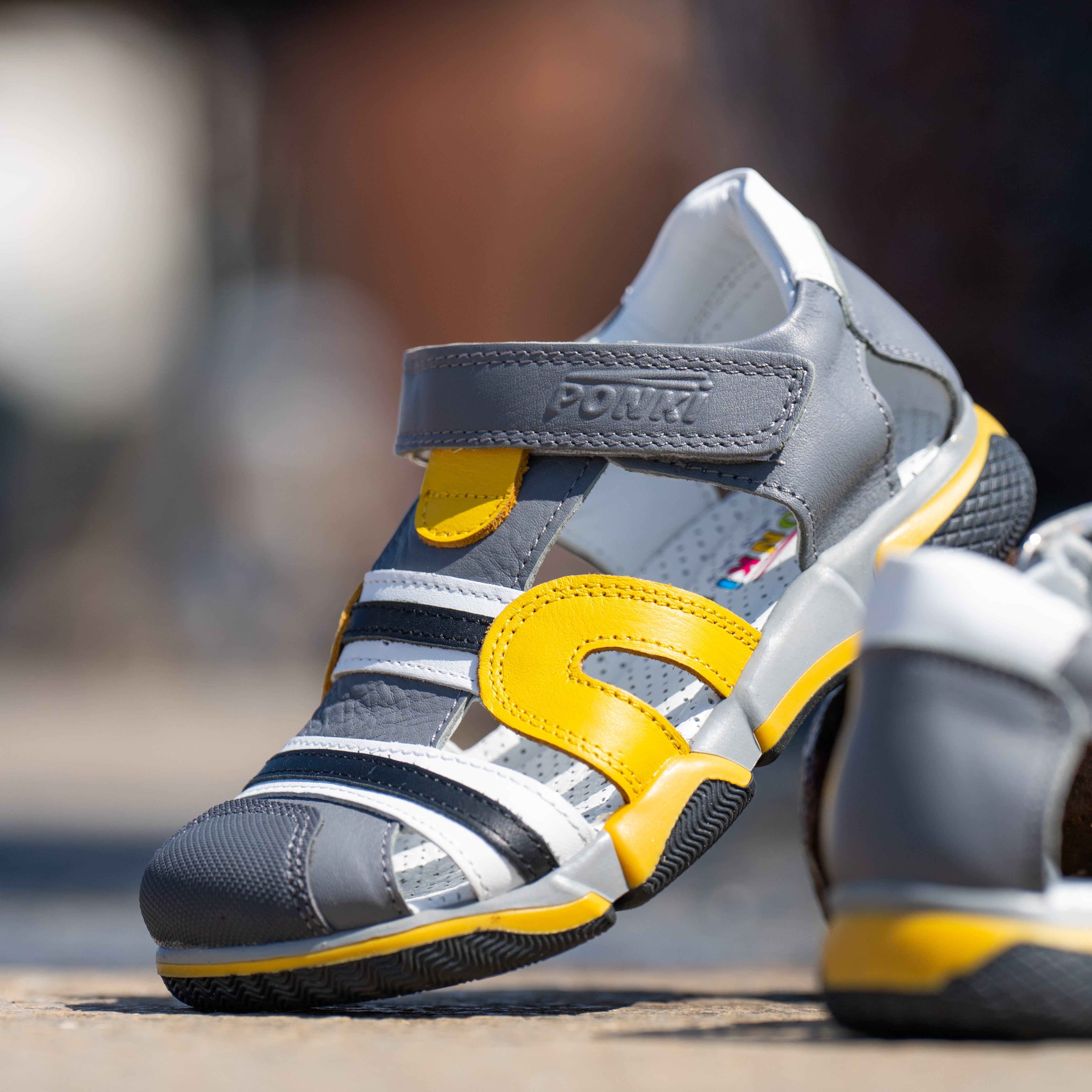 Children’s sandals PONKI MADRID GREY №26-30