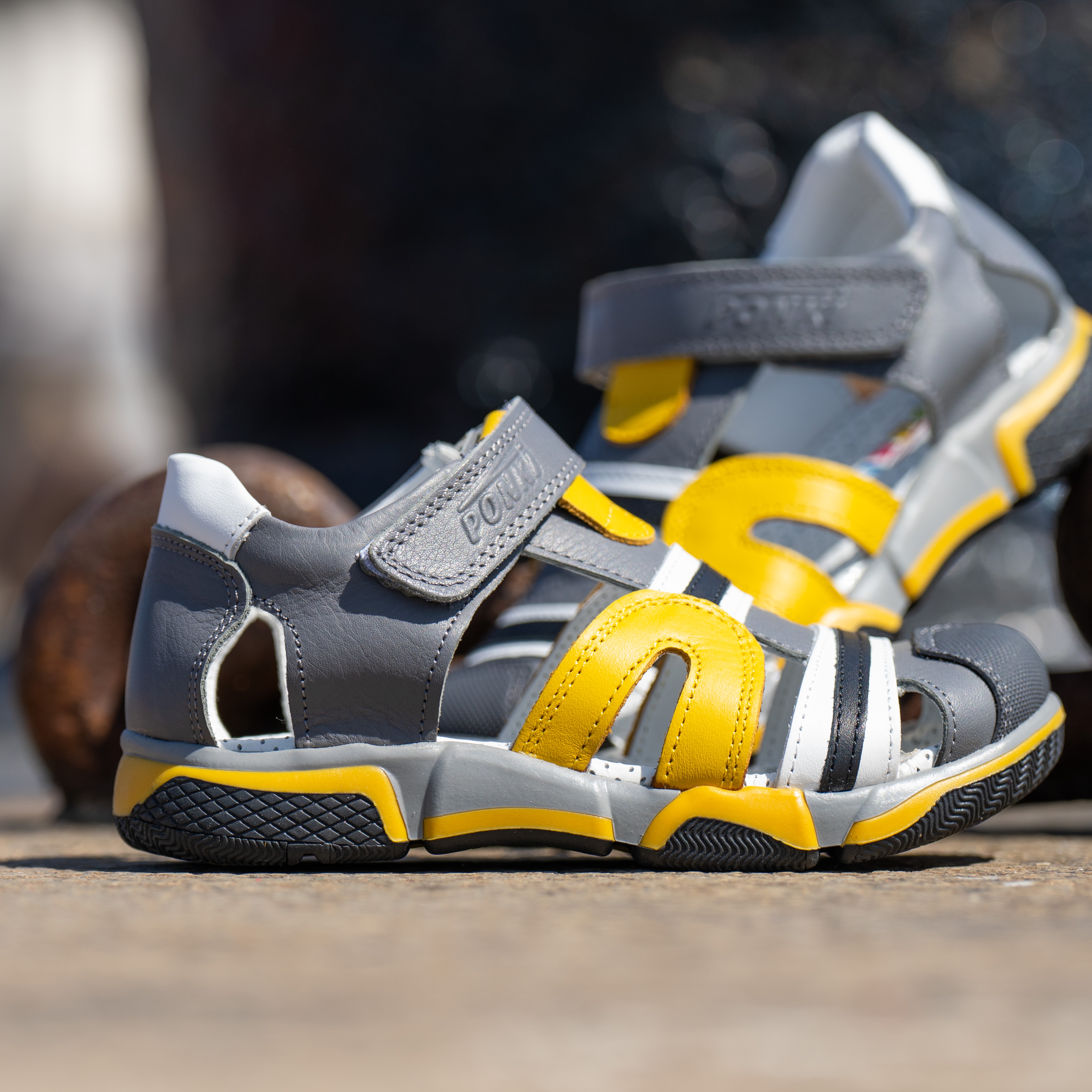 Children’s sandals PONKI MADRID GREY №26-30