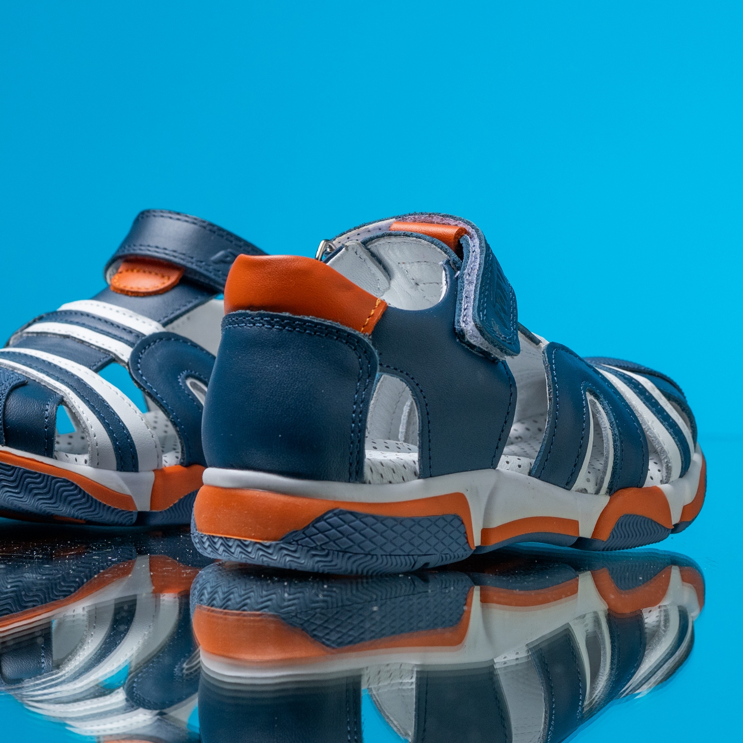 Children's sandals PONKI MADRID NEW BLUE №31-35