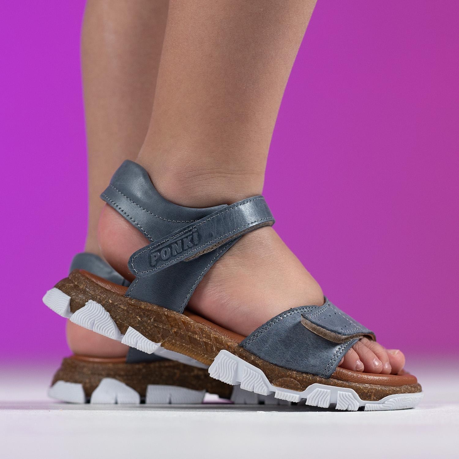 Children's sandals PONKI Roger Blue №26-30