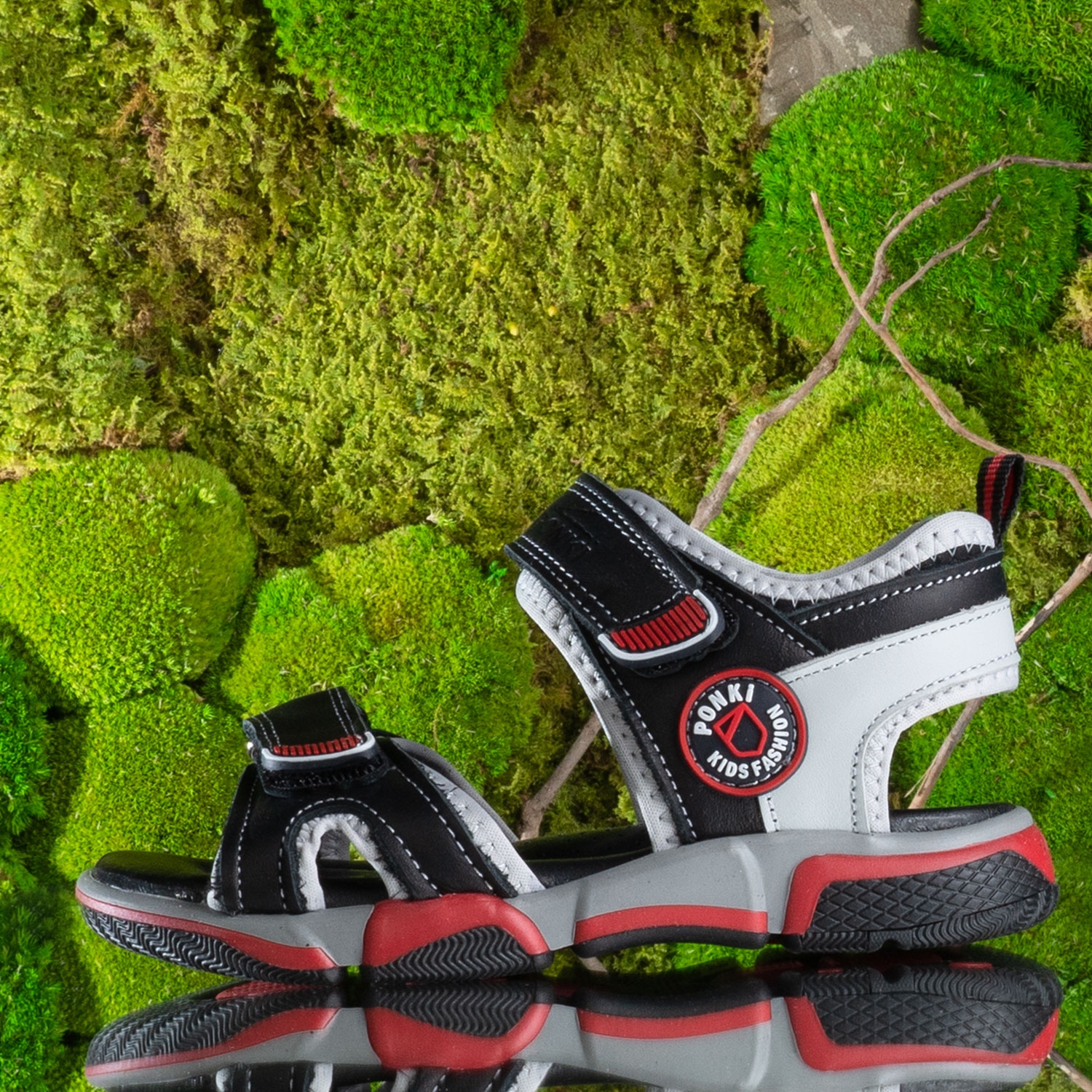 Children's sandals PONKI SPORTA- TR BLACK NEW №31-36