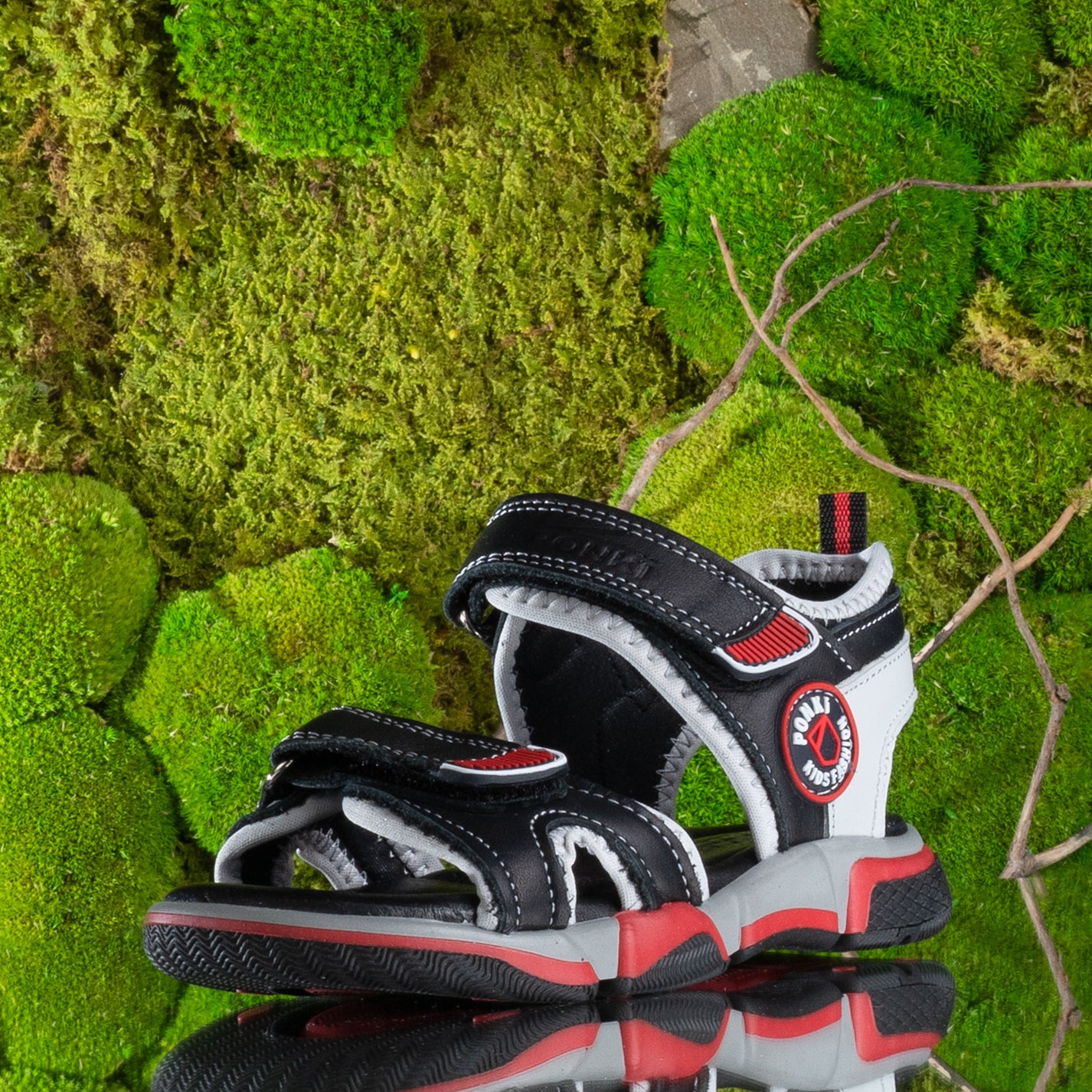 Children's sandals PONKI SPORTA- TR BLACK NEW №31-36