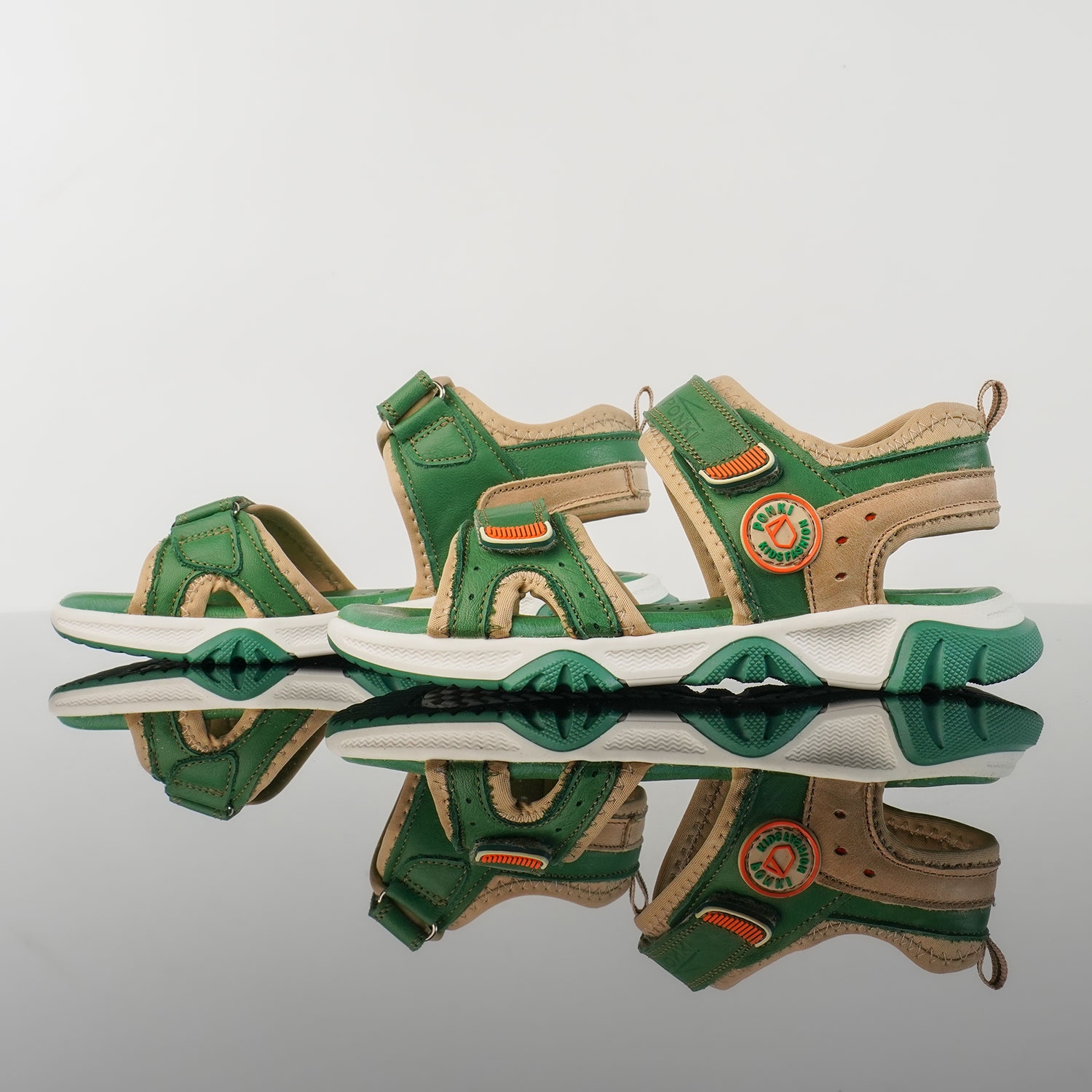 Children's sandals PONKI SPORTA- TR GREEN #31-35