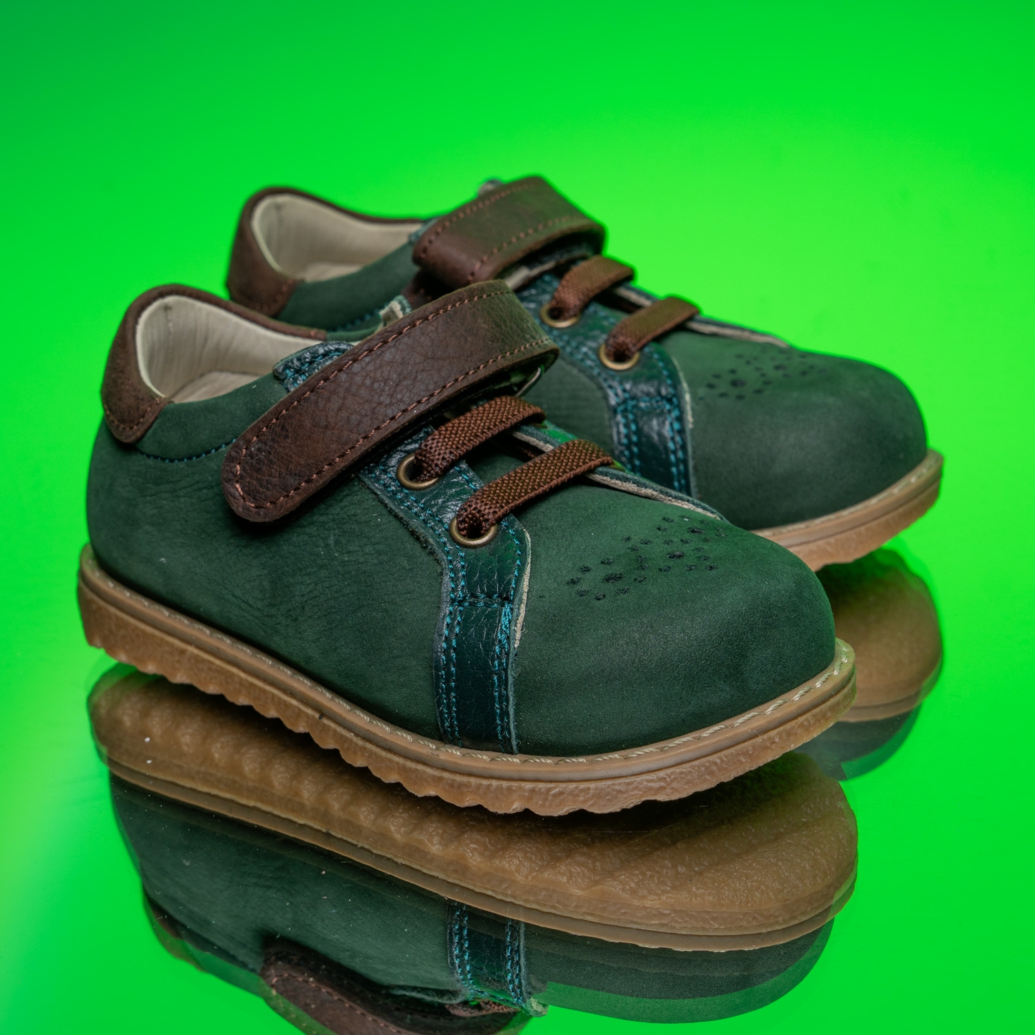 Children's shoes Bebbini Elforte Green №26-30