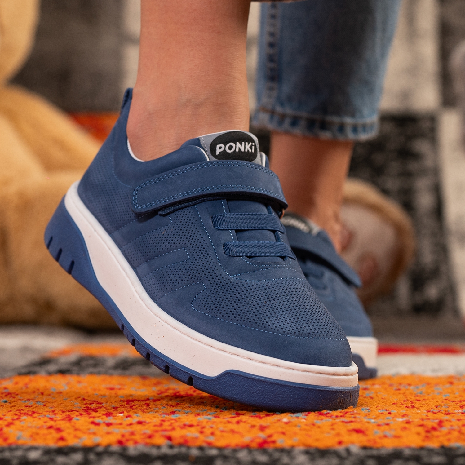 Children's shoes PONKI Creaty Blue №31-36