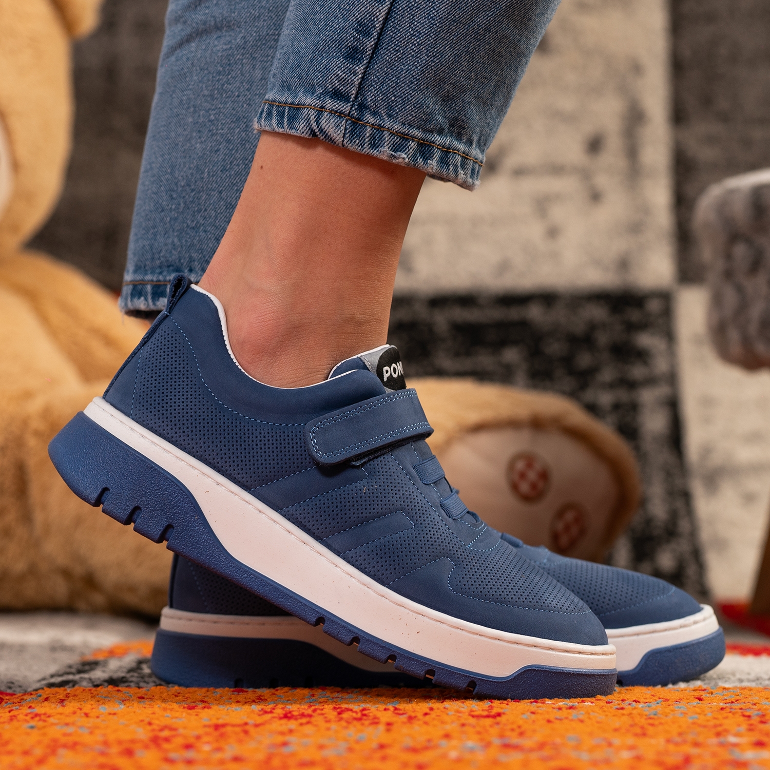 Children's shoes PONKI Creaty Blue №31-36