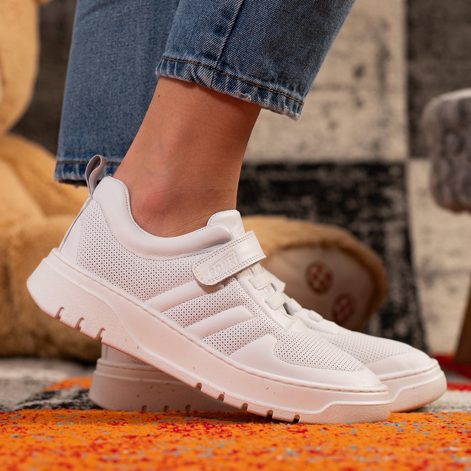 Children's shoes PONKI Creaty White №31-36