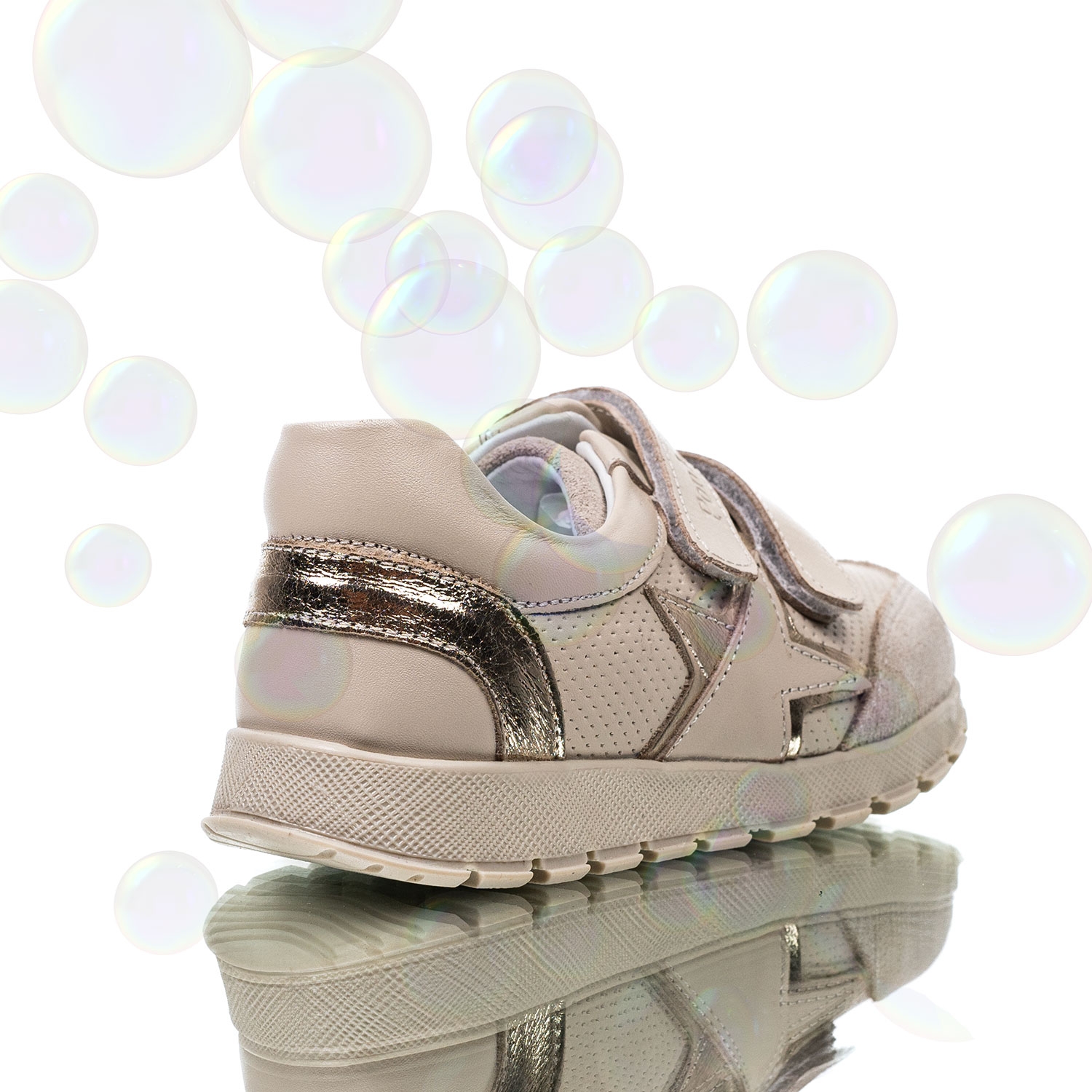 Children's shoes PONKI Starish Beige #26-30