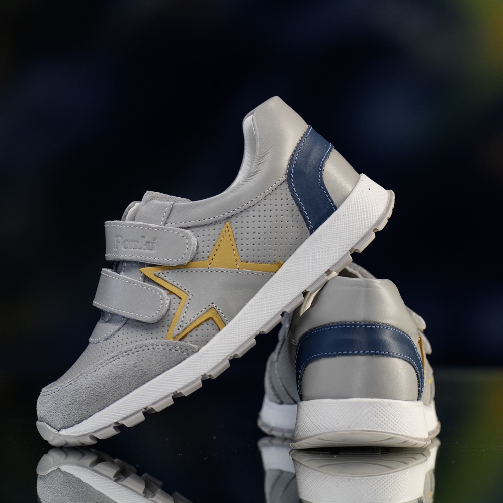 Children's Shoes PONKI Starish GREY №26–30