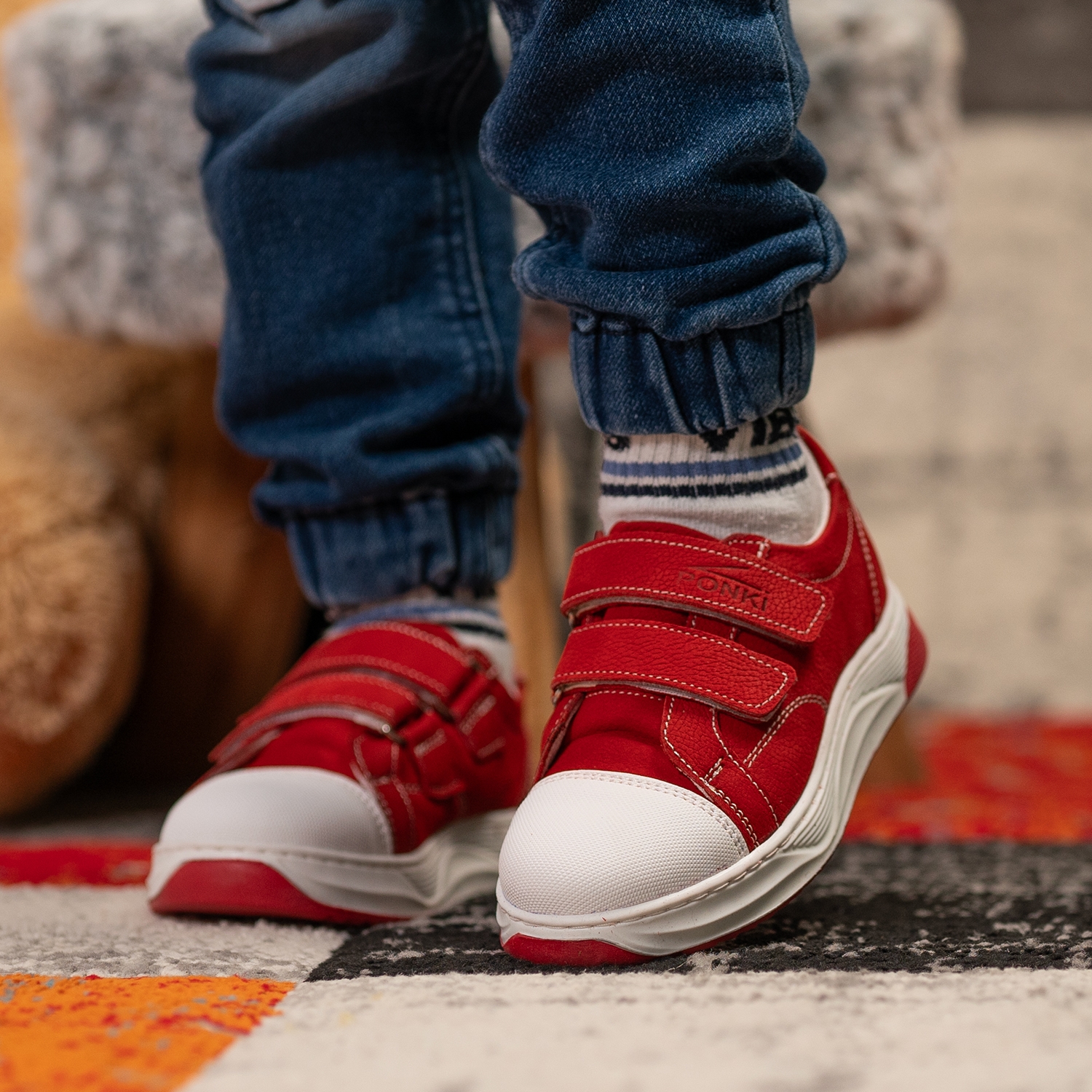 Children's sneakers PONKI Freelan Red №26-30