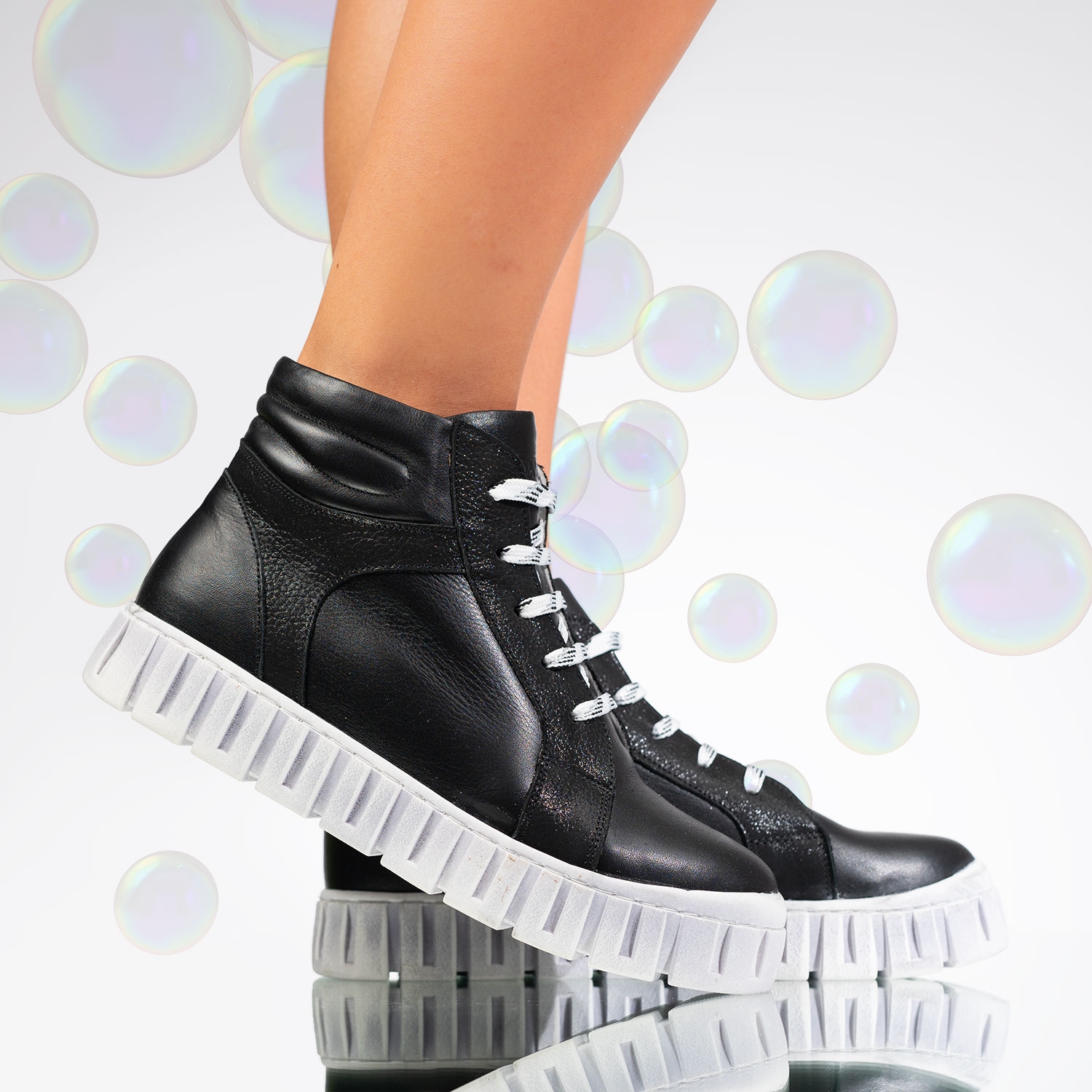 Children's sneakers PONKI MELLOW Black №26-30