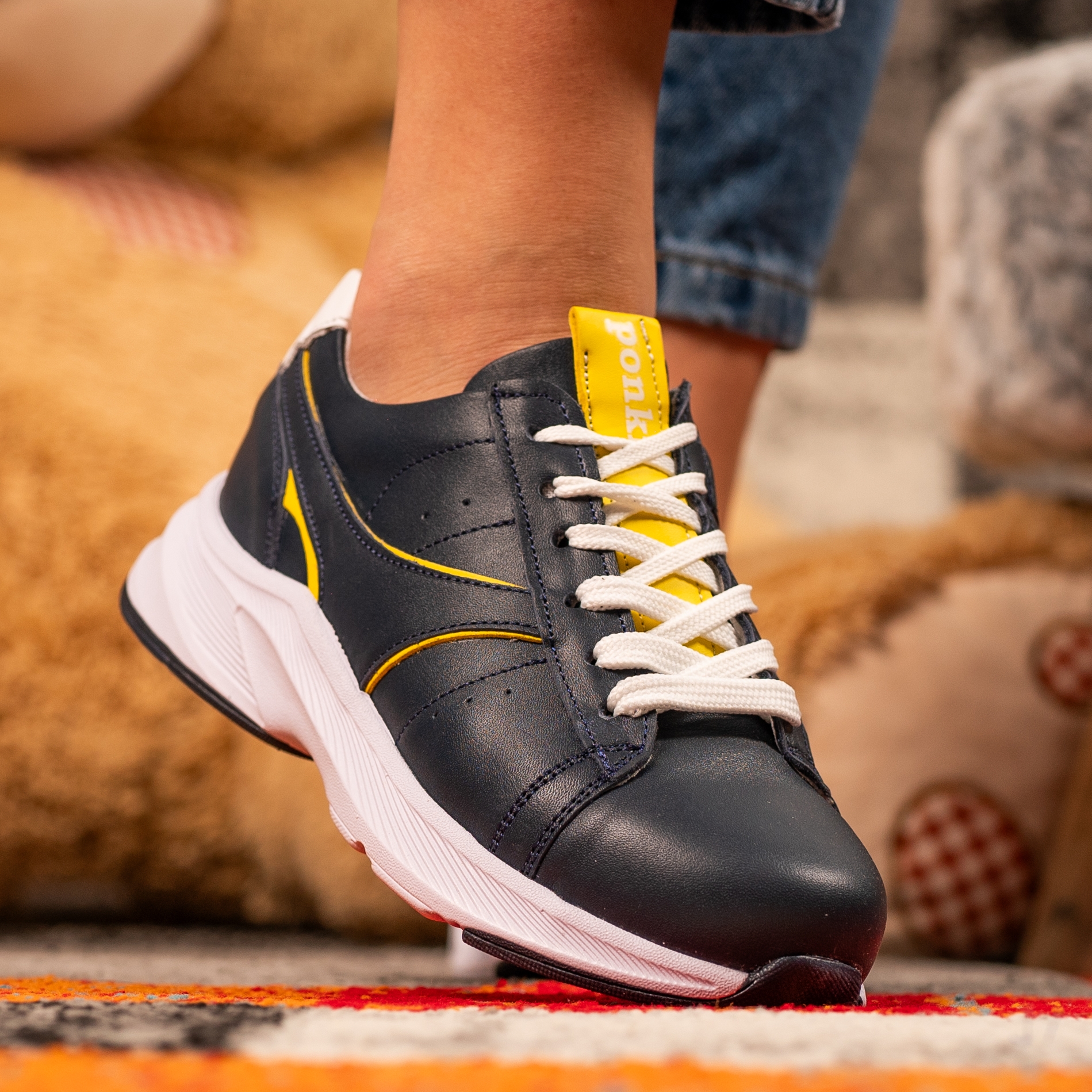 Children's sneakers PONKI Splint Darkblue №31-35