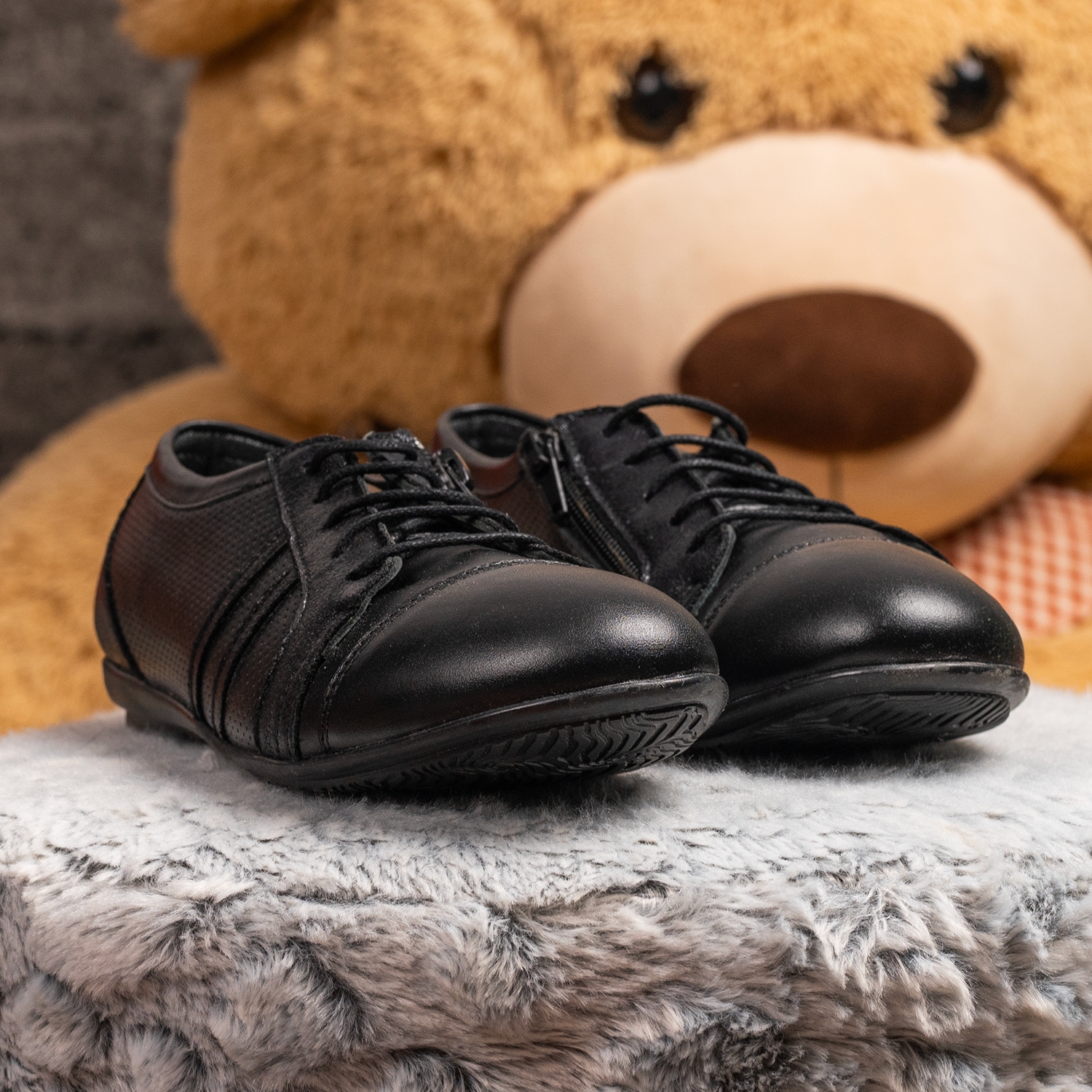 Children's sports-elegant shoes KENA Black №31-36