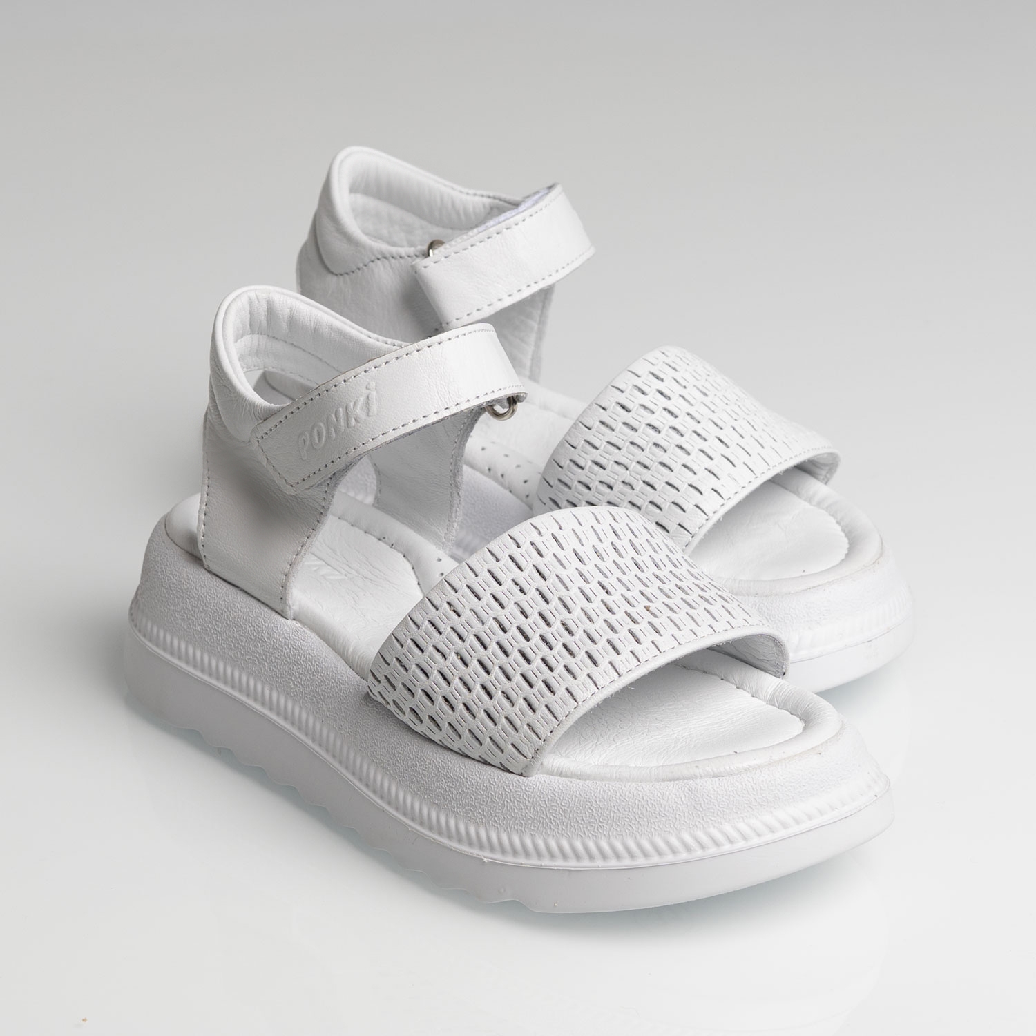 Children Sandals PONKI Infinity White №31-36