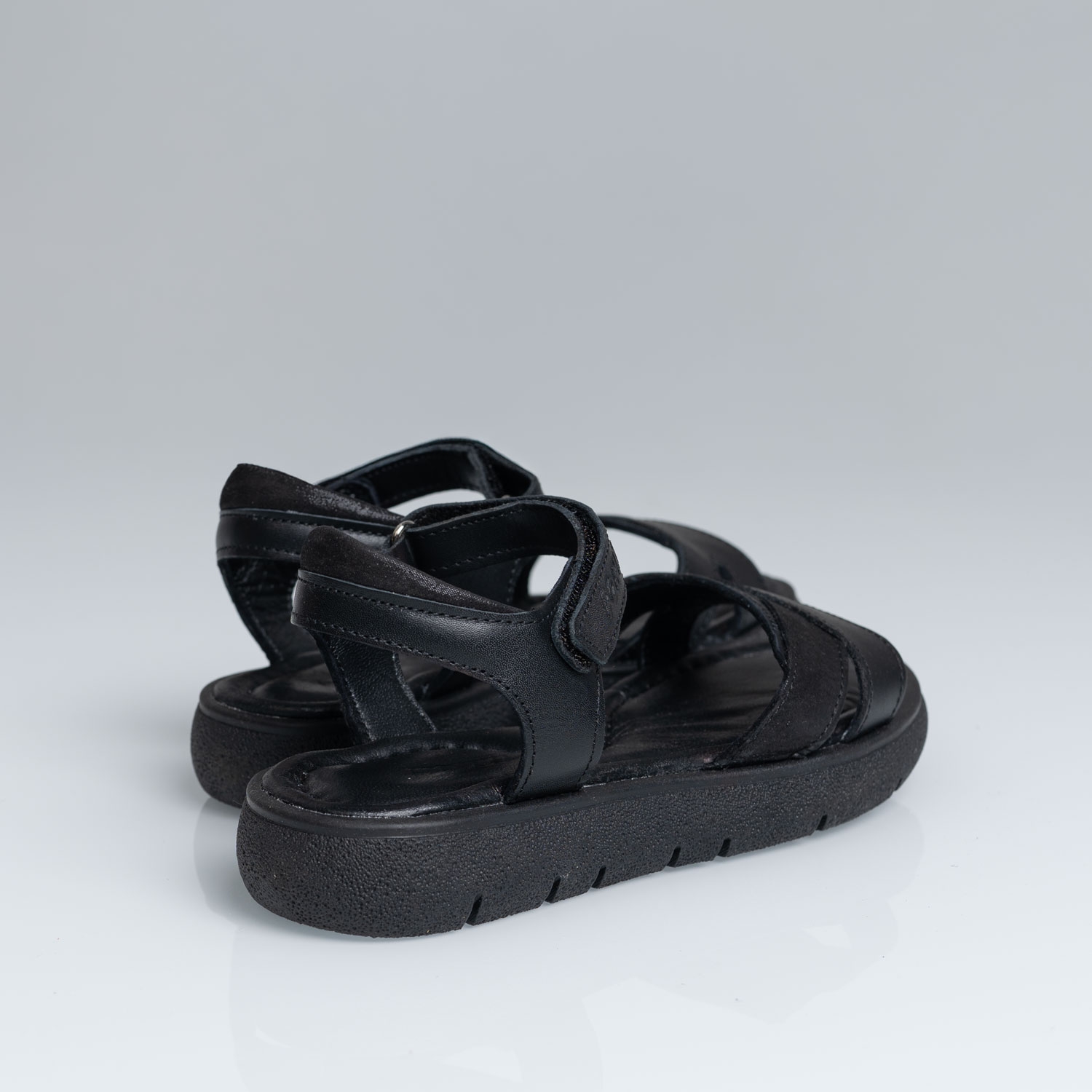 Children Sandals PONKI Sparkle Black №31-36