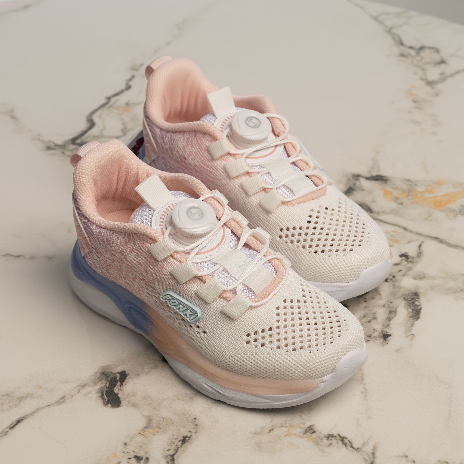 Children Sneakers PONKI White-Powder №31-36