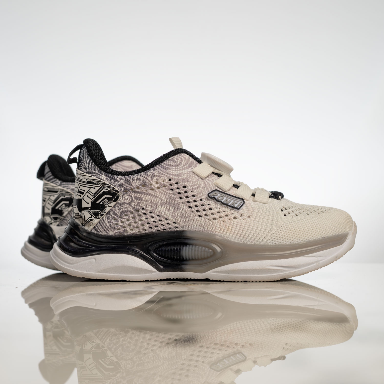 Children Sneakers PONKI White-Black №26-30