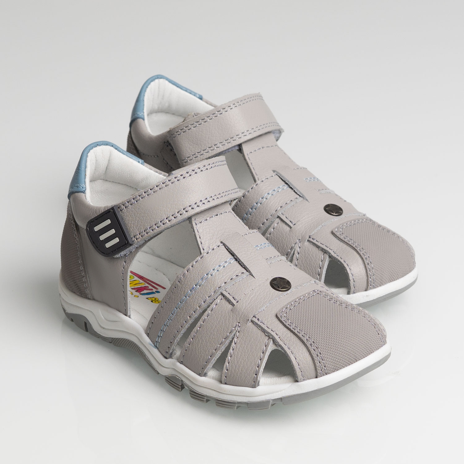 Closed-toe sandals PONKI SeaStar Grey 31-36
