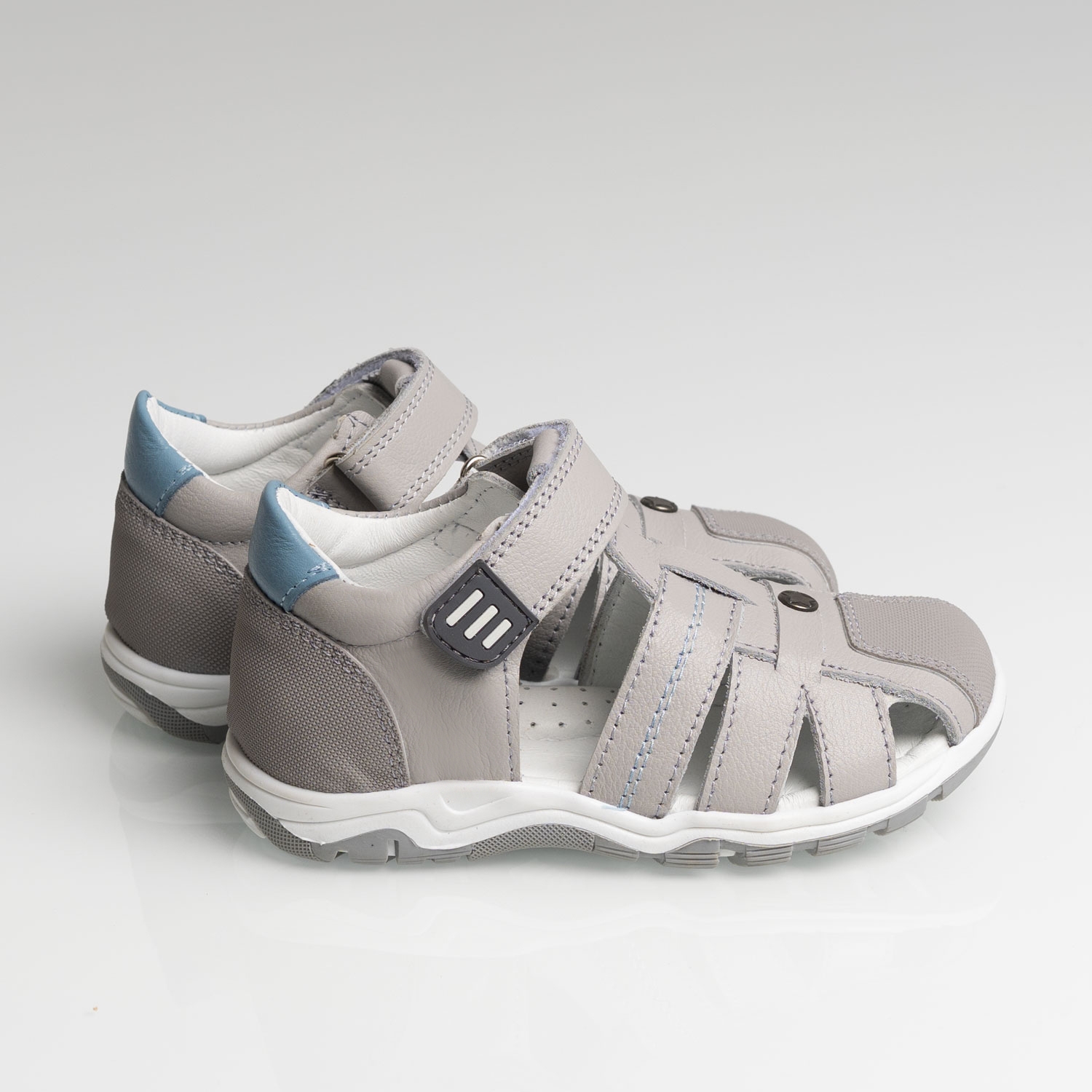 Closed-toe sandals PONKI SeaStar Grey 31-36