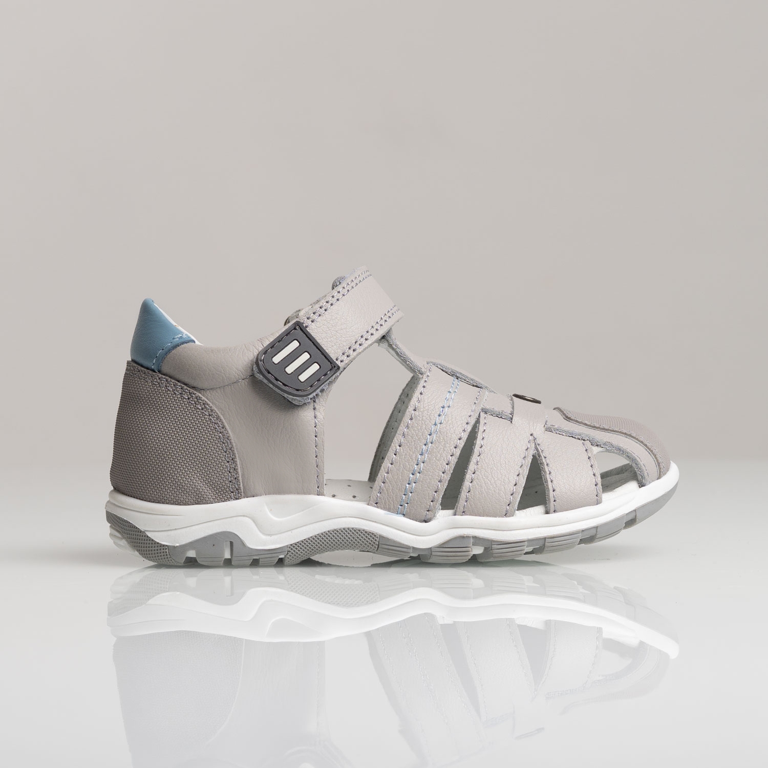 Sandals for boys PONKI SeaStar Grey 26-30
