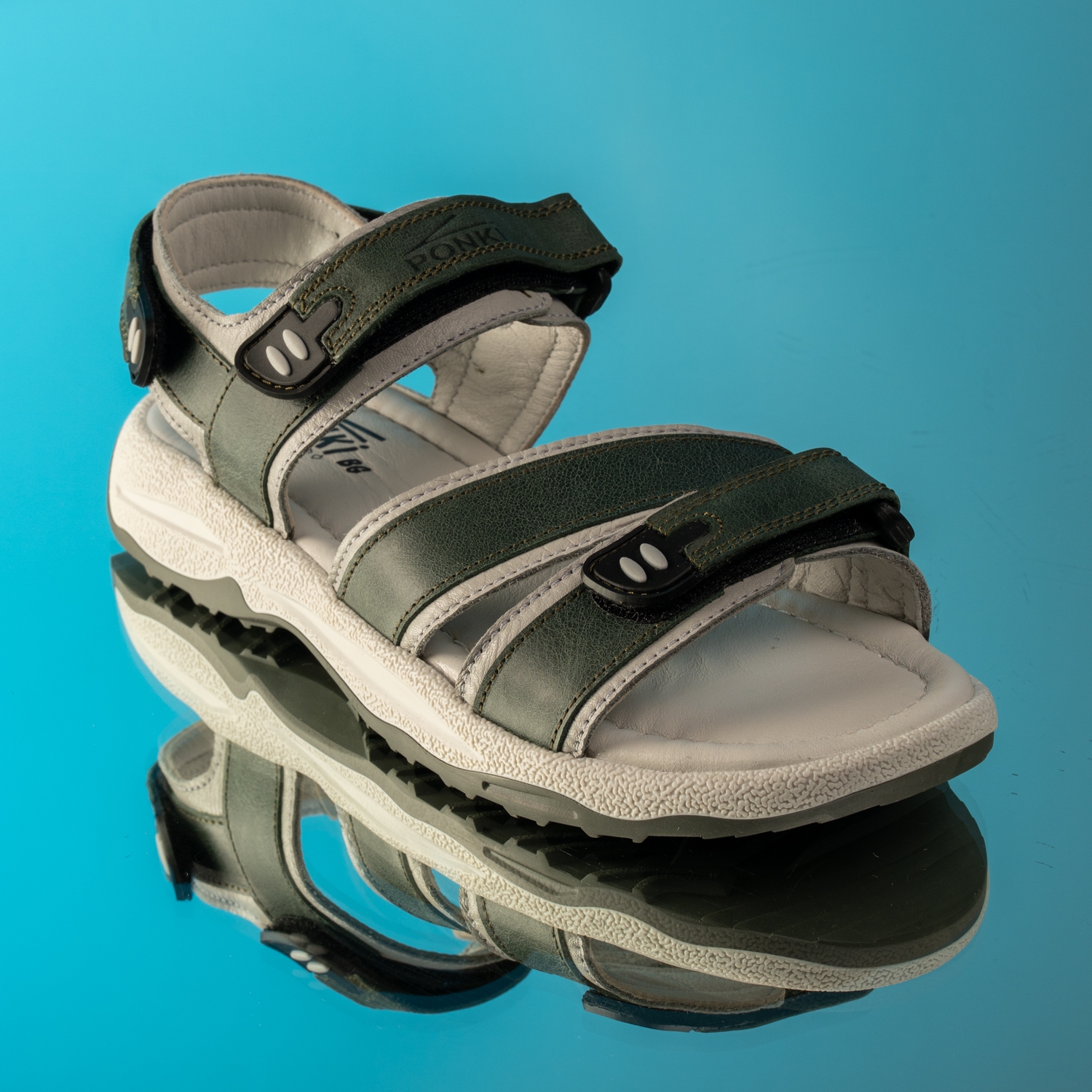 Junior boys' sandals PONKI Craven Khaki №36-39