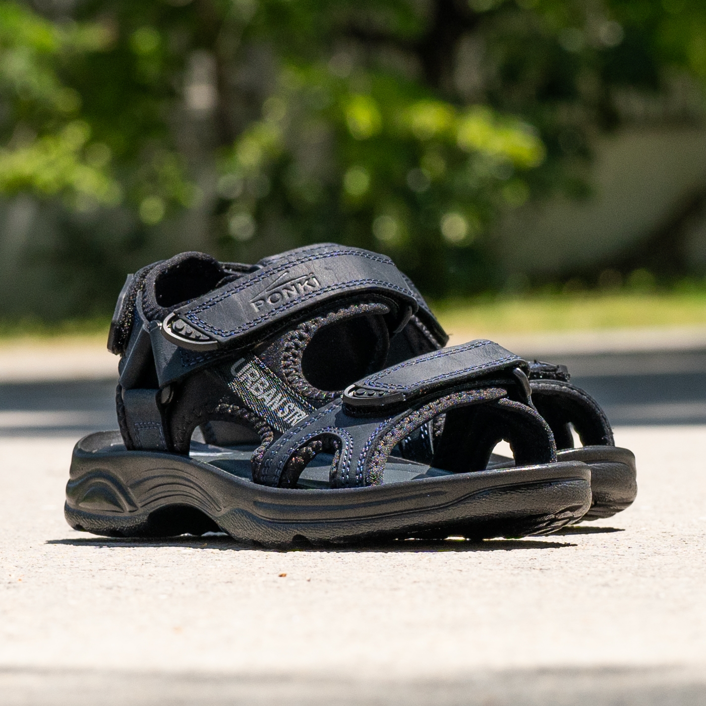 Junior sandals PONKI URBAN STREET DARKBLUE №36-39