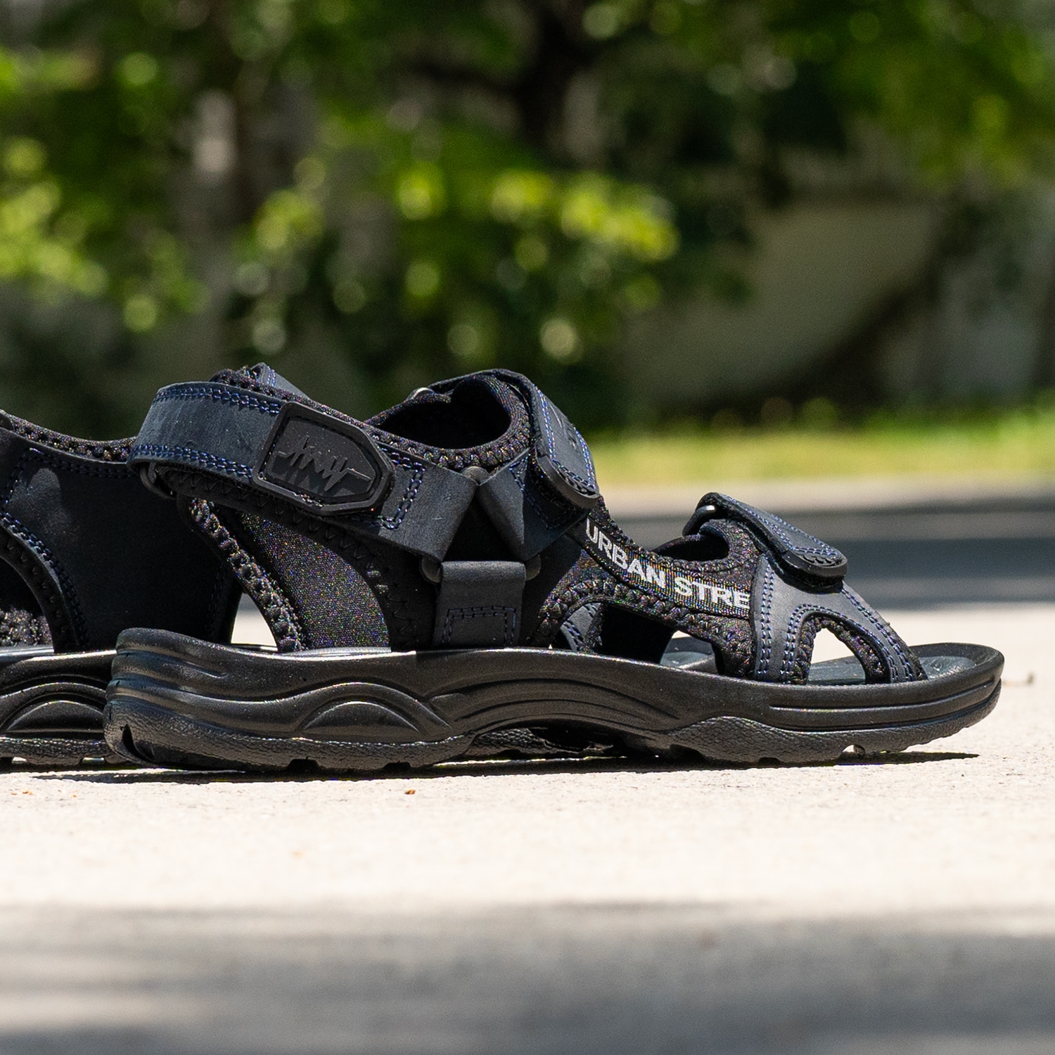 Junior sandals PONKI URBAN STREET DARKBLUE №36-39