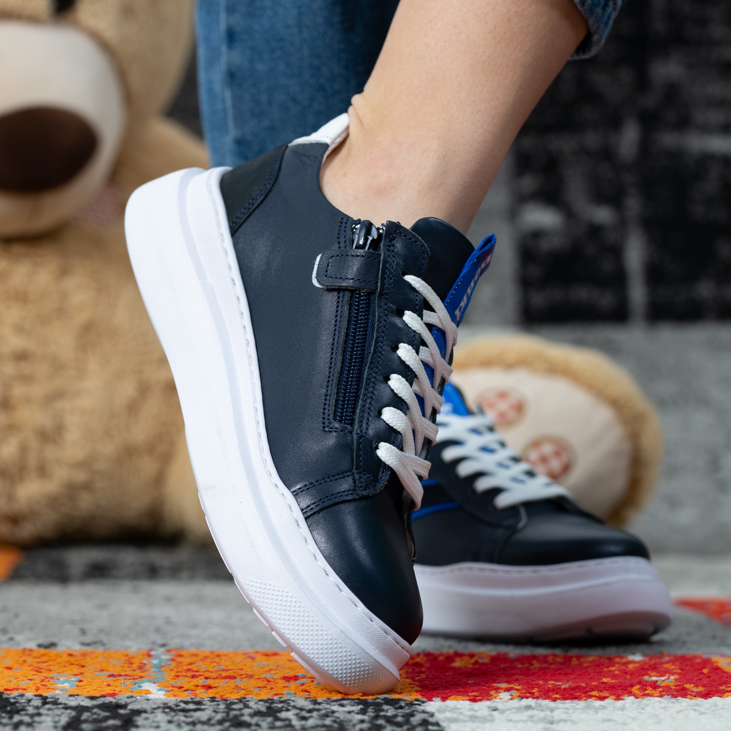 Junior sneakers PONKI Splint Darkblue №36-39