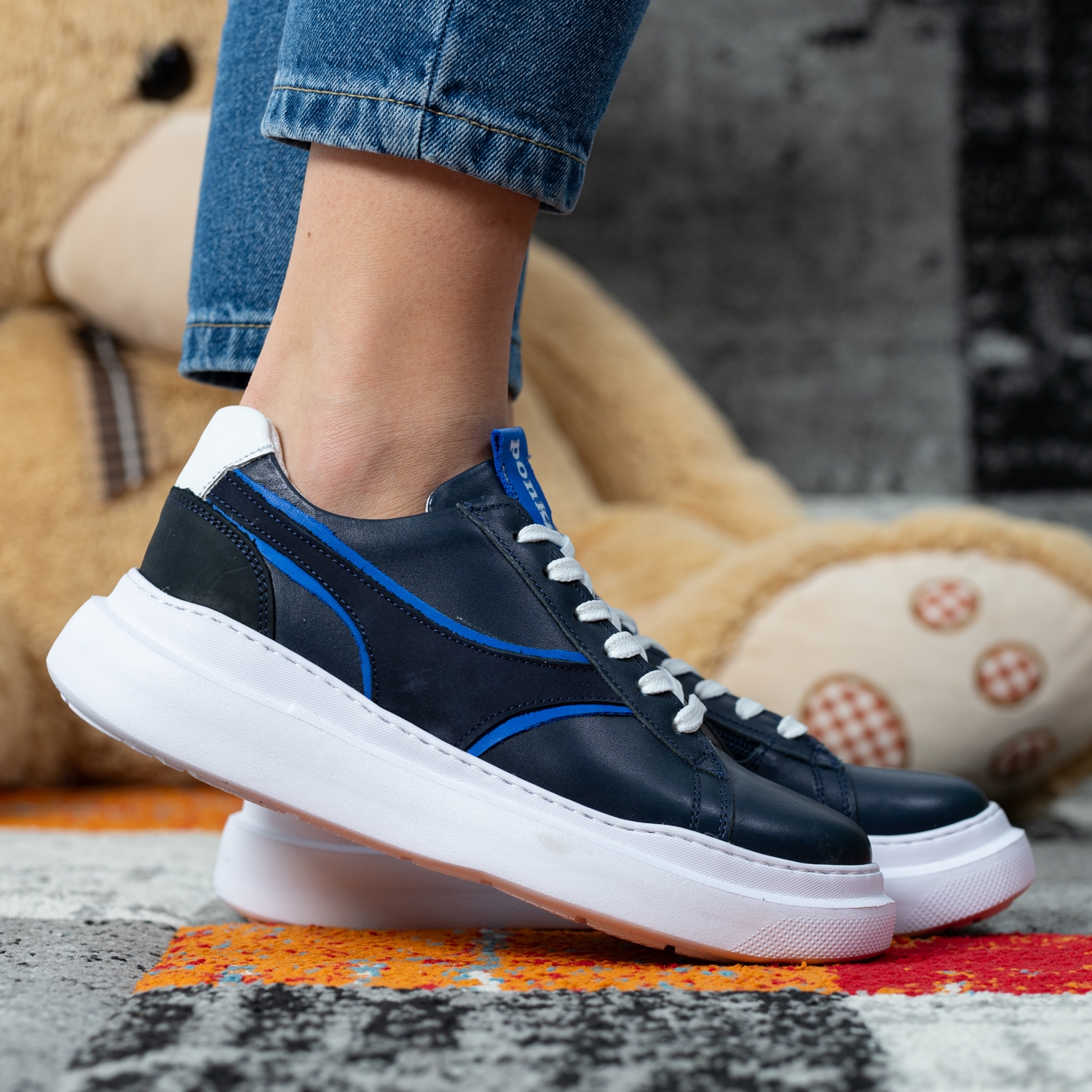 Junior sneakers PONKI Splint Darkblue №36-39