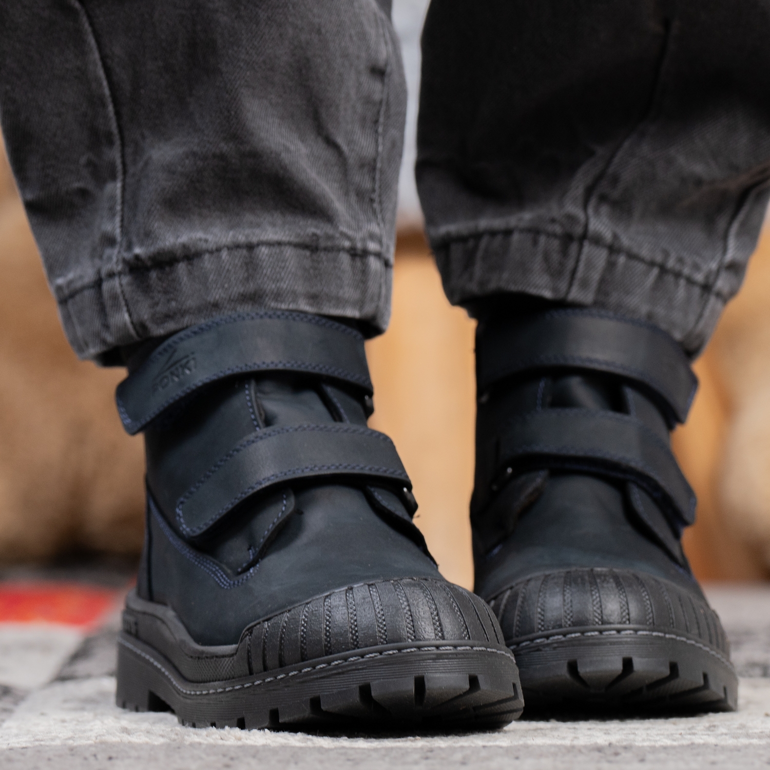 Youth Boots PONKI Calmer NEW DARKBLUE Sizes 36-39