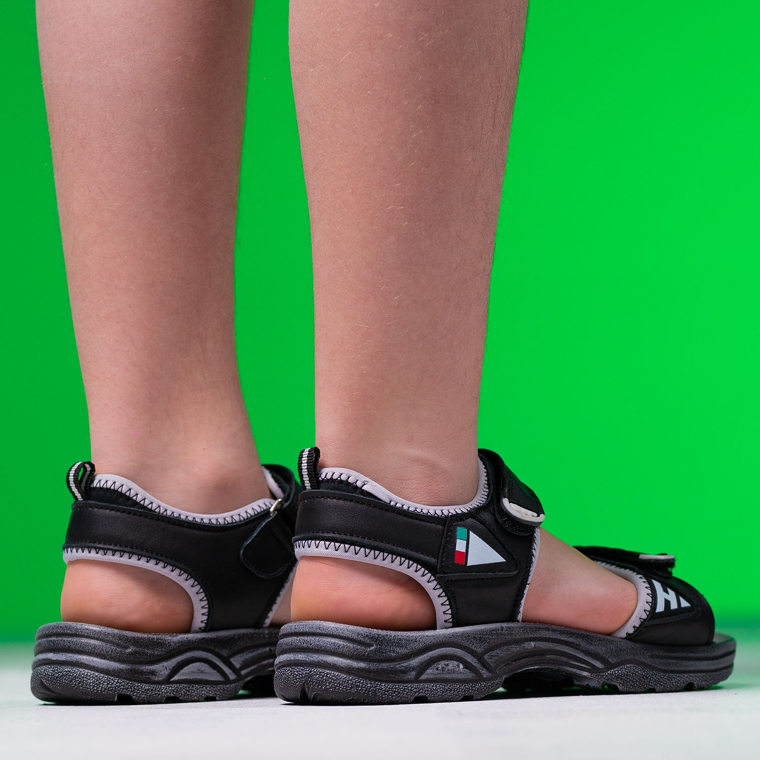 Youth sandals PONKI MELIODAS BLACK №36-39