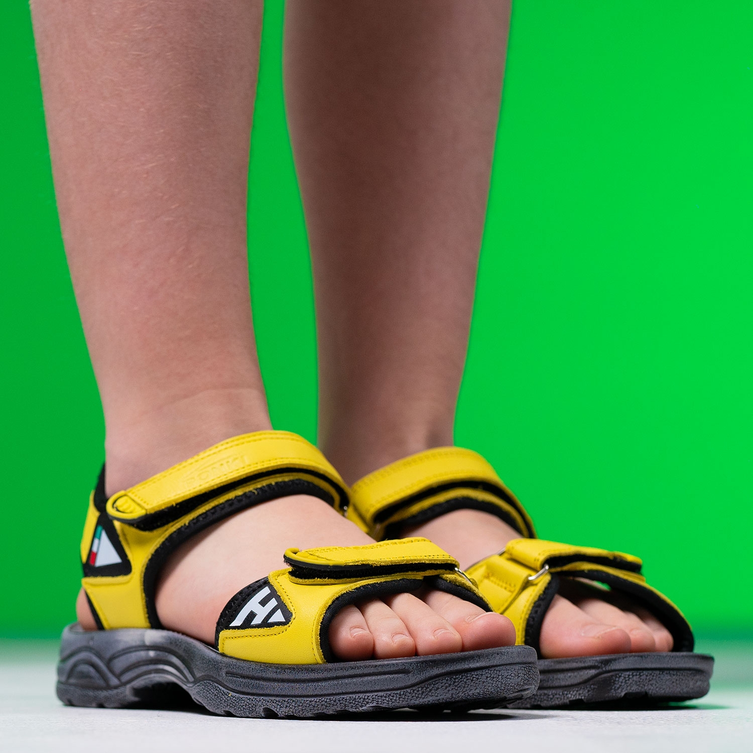 Youth sandals PONKI MELIODAS YELLOW №36-39